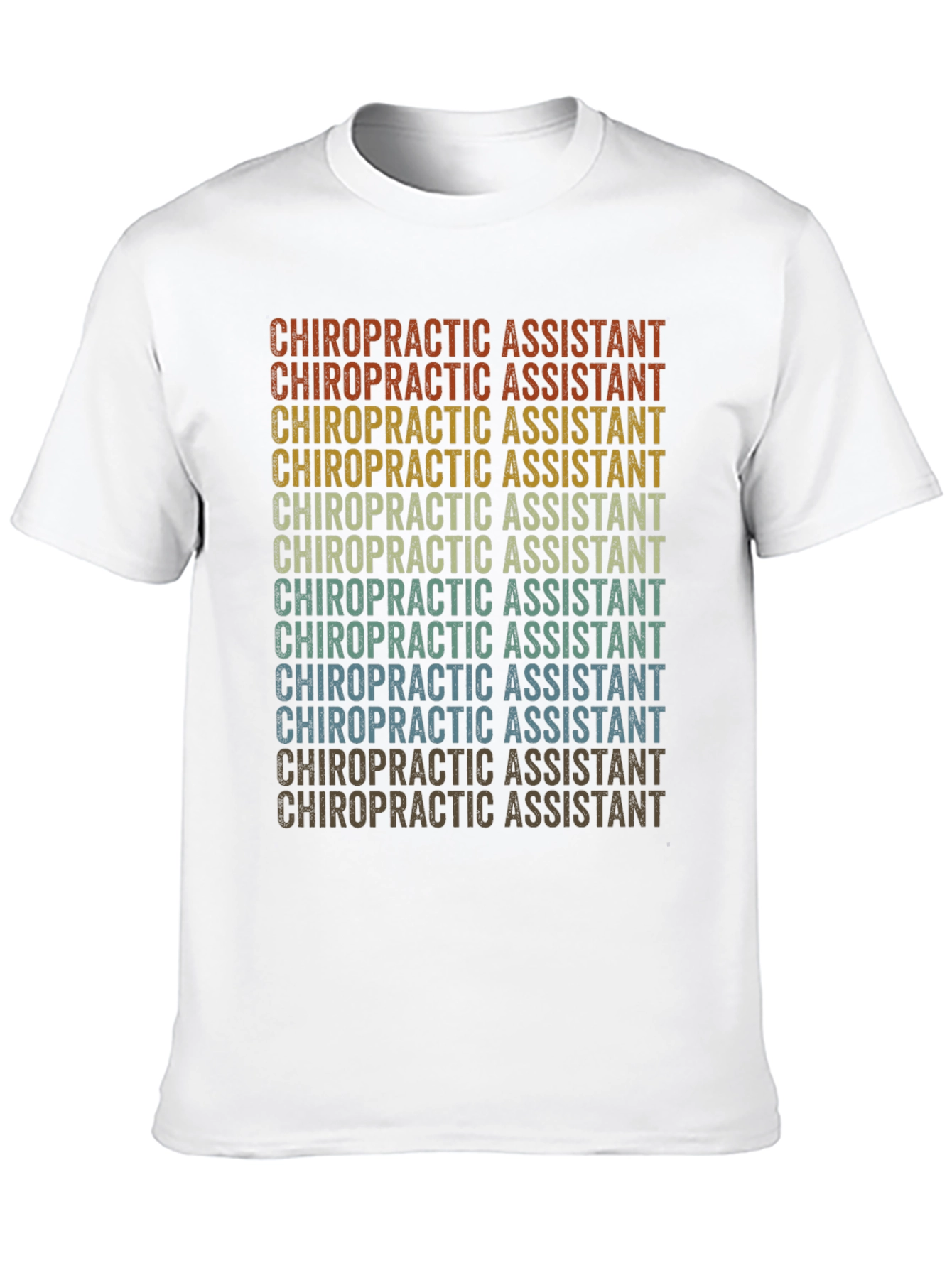 Chiropractic Assistant Retro T-Shirt