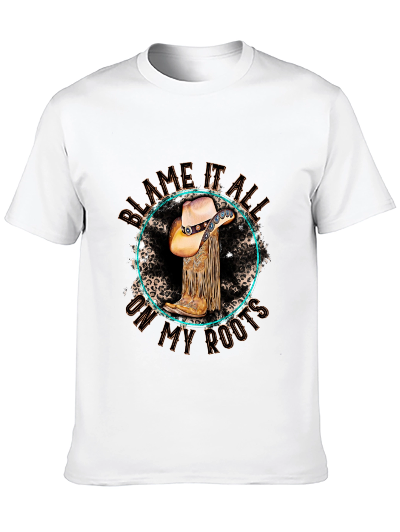 Blame It All On My Roots Graphic Tee
