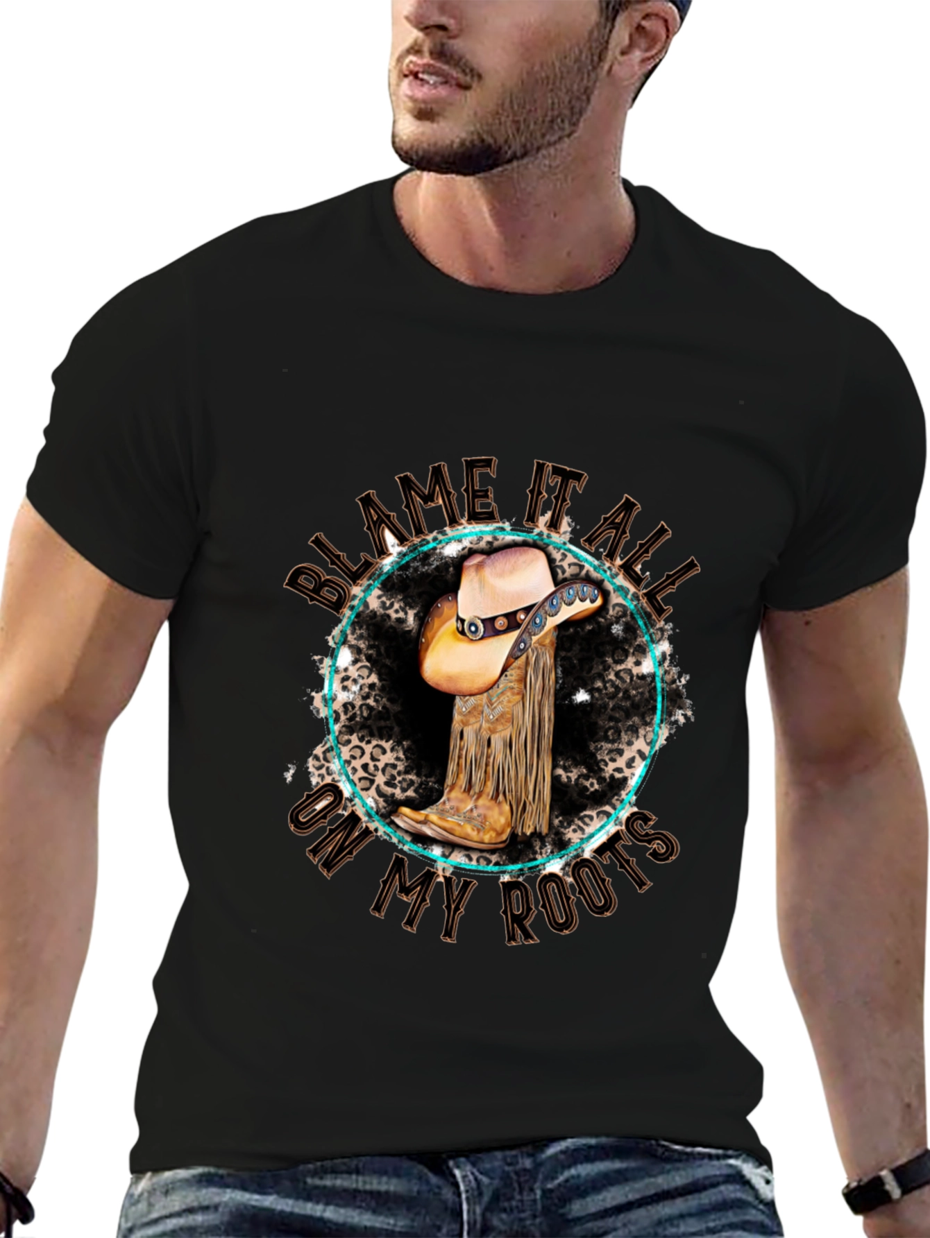 Blame It All On My Roots Graphic Tee