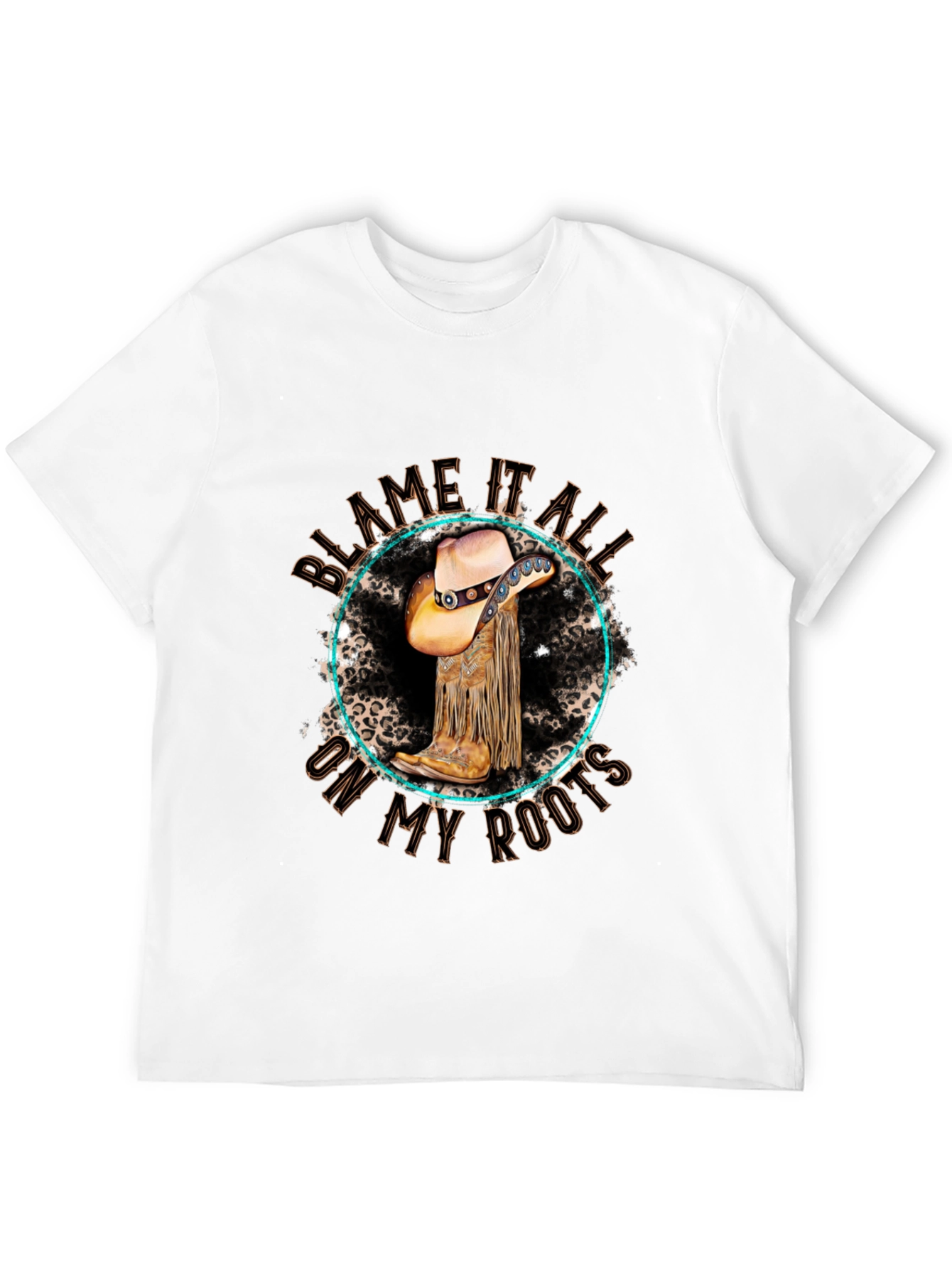 Blame It All On My Roots Graphic Tee