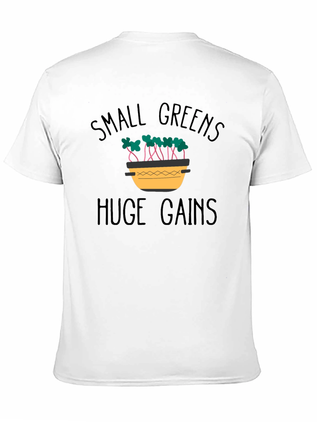 Small Greens Huge Gains Graphic Tee