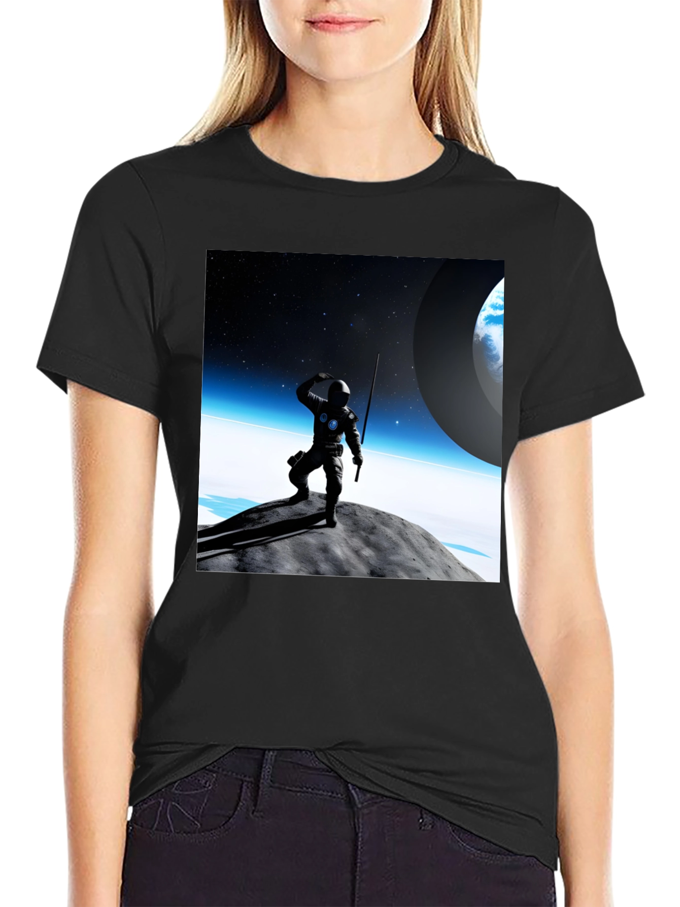 Astronaut Space T-Shirt - Explore the Universe!