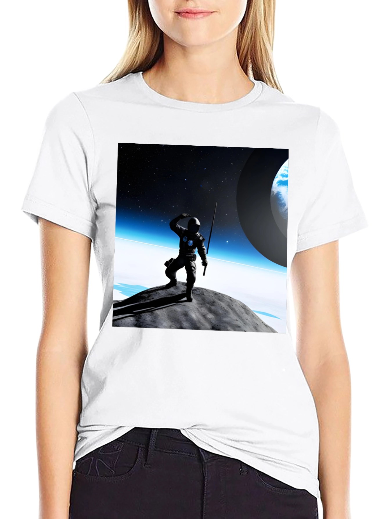 Astronaut Space T-Shirt - Explore the Universe!