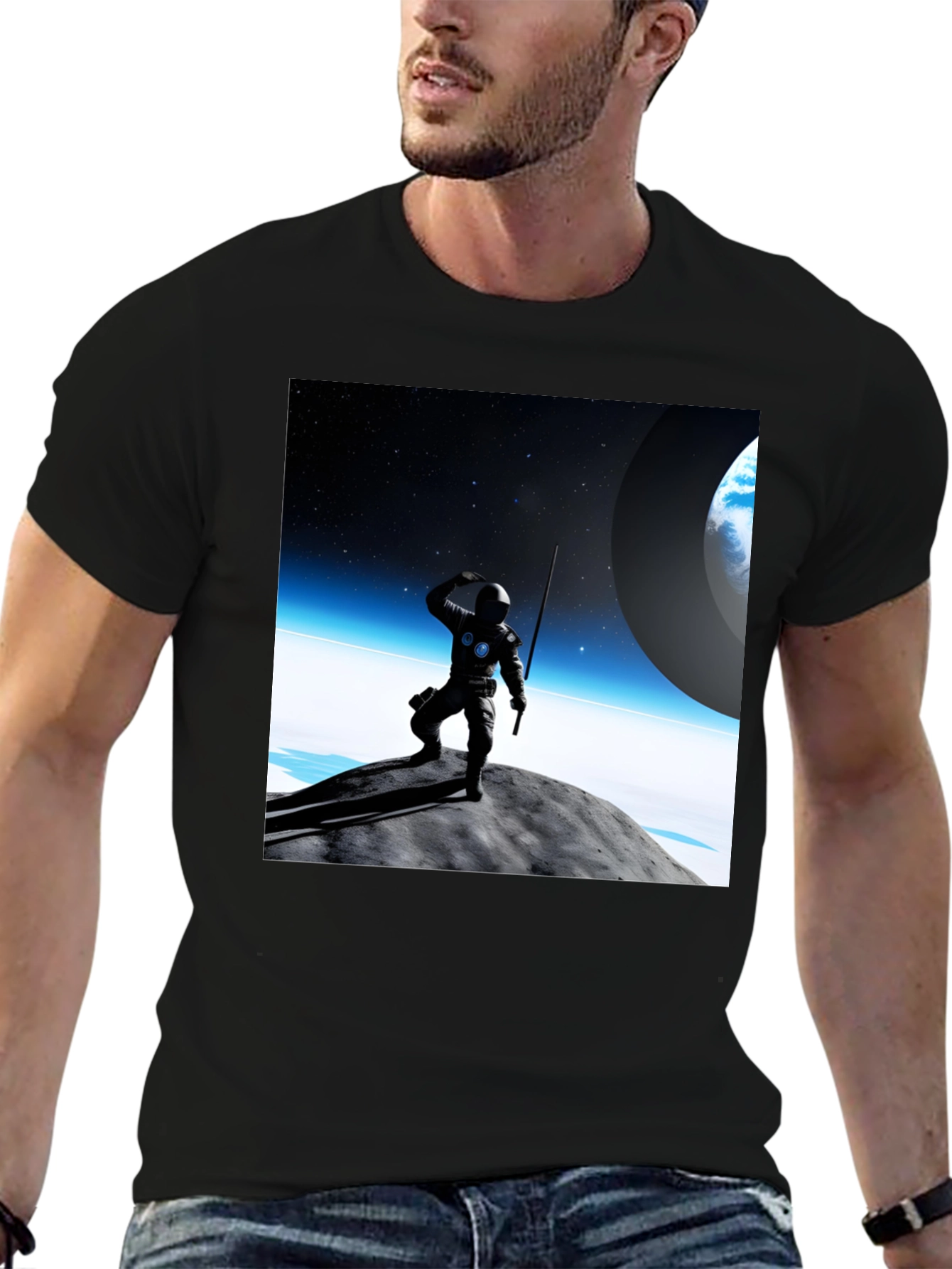 Astronaut Space T-Shirt - Explore the Universe!