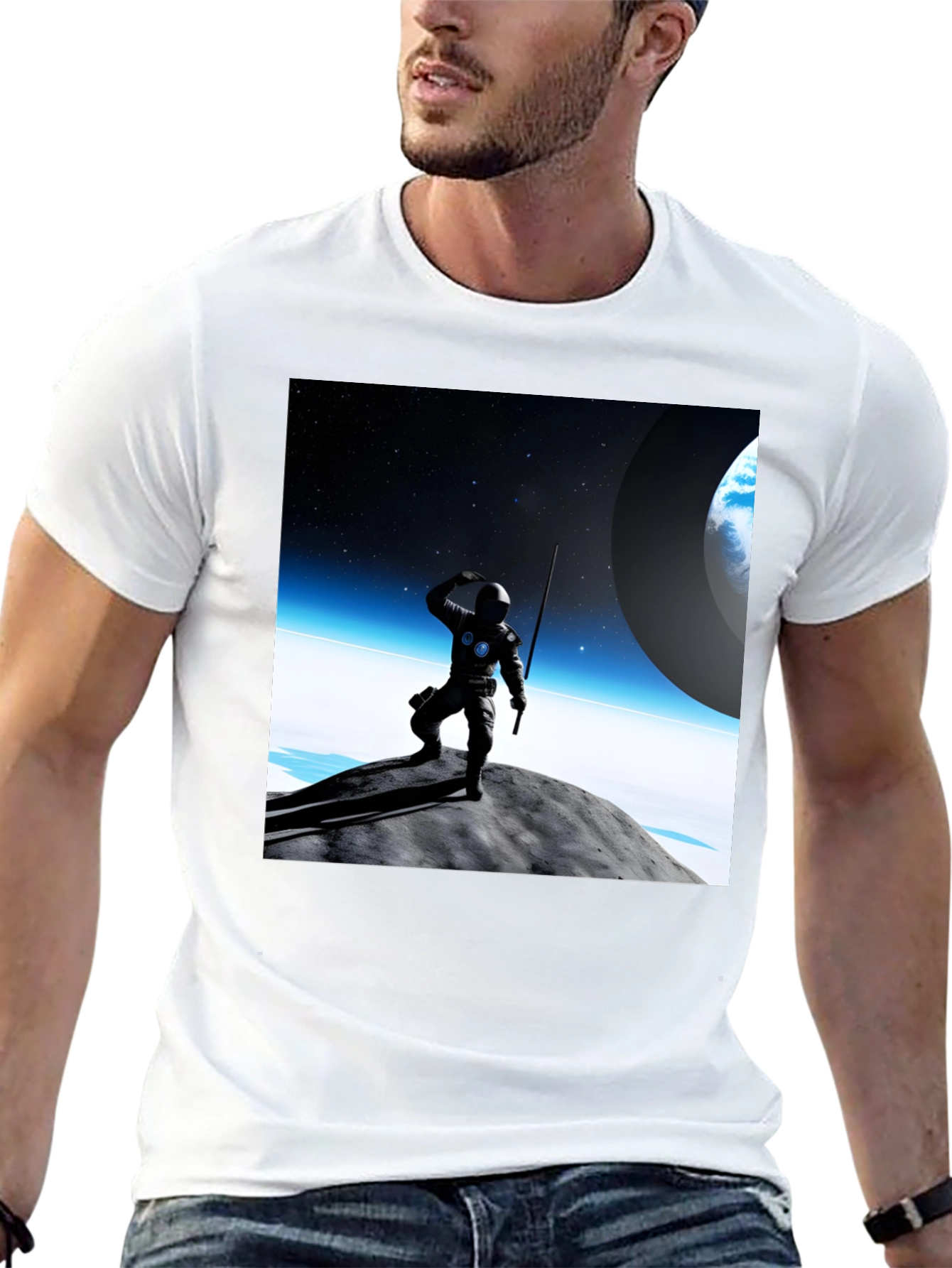 Astronaut Space T-Shirt - Explore the Universe!