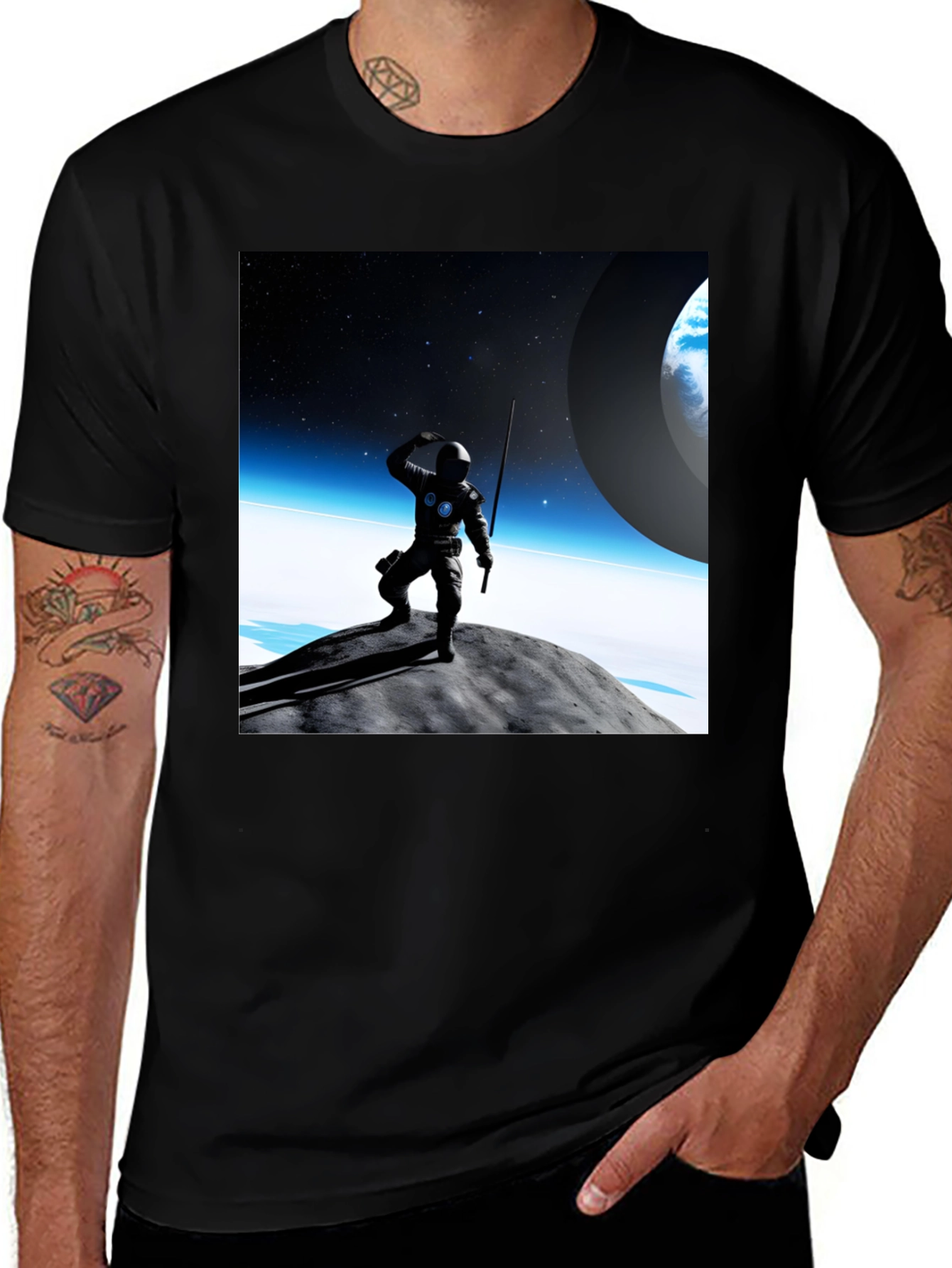 Astronaut Space T-Shirt - Explore the Universe!