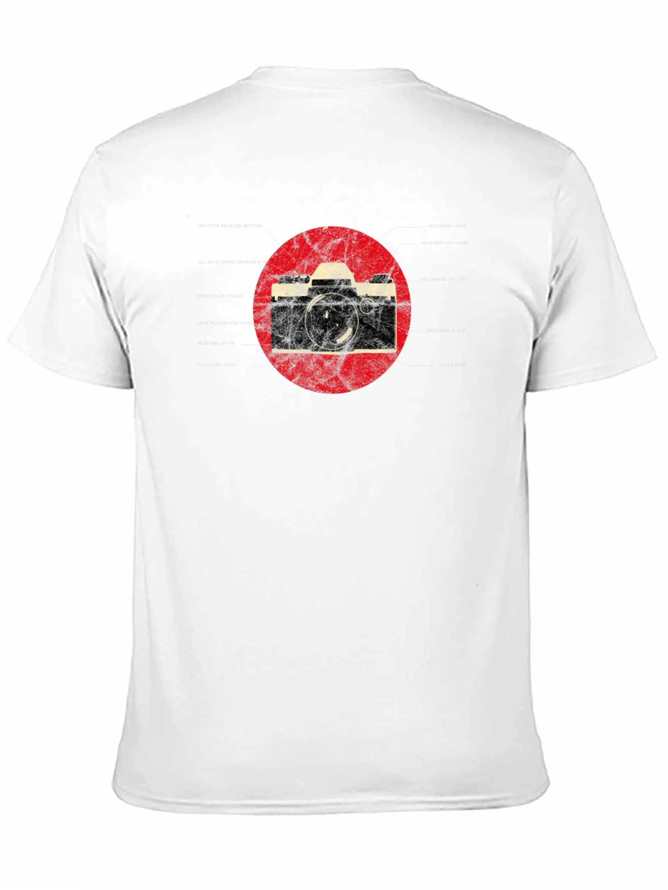 Retro Camera Graphic T-Shirt - Classic Style Tee