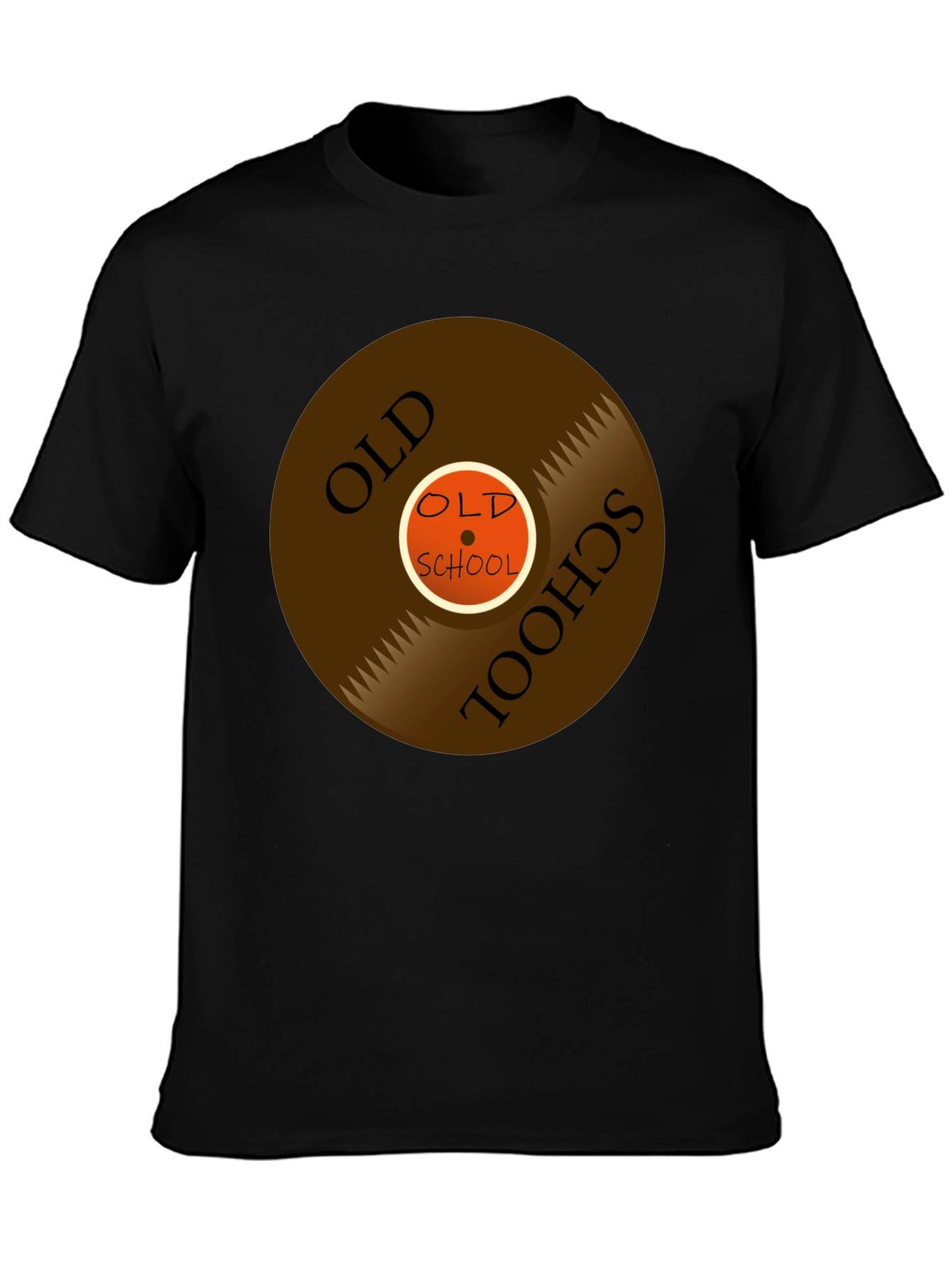 Old School Vinyl Record Graphic Tee