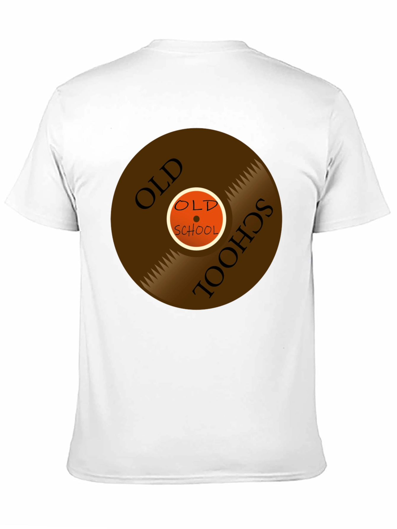 Old School Vinyl Record Graphic Tee