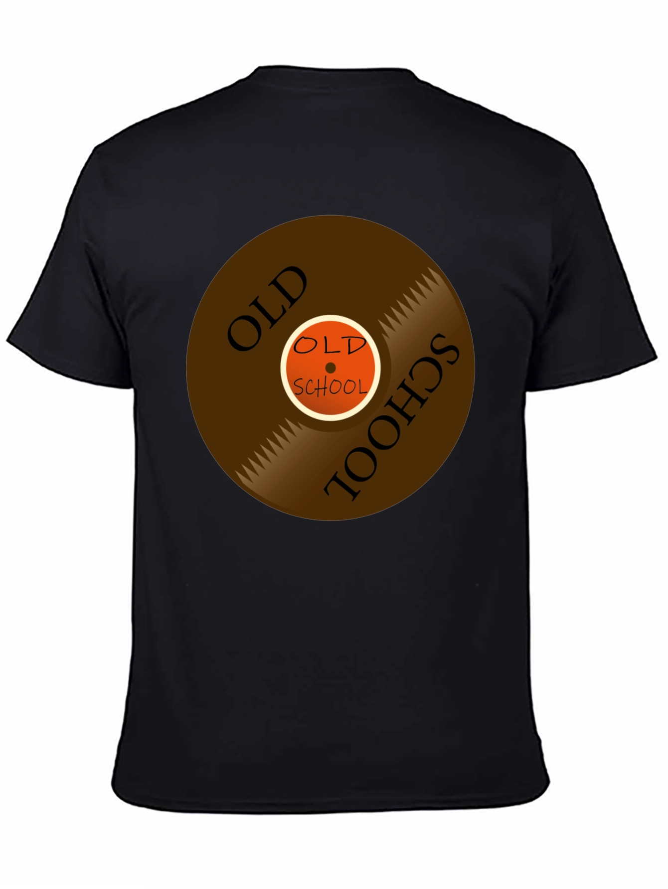 Old School Vinyl Record Graphic Tee
