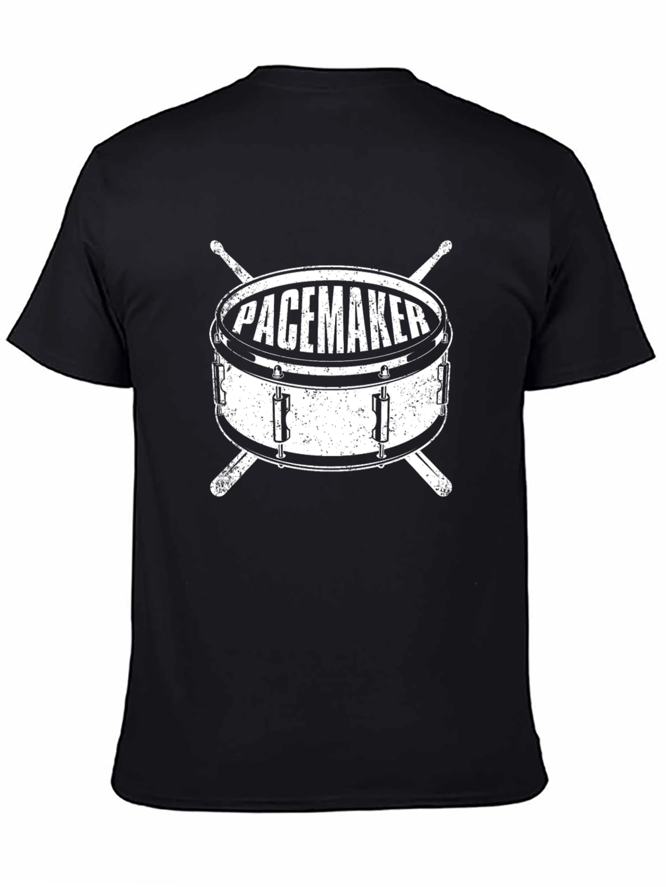 Pacemaker Drummer T-Shirt - Black Graphic Tee