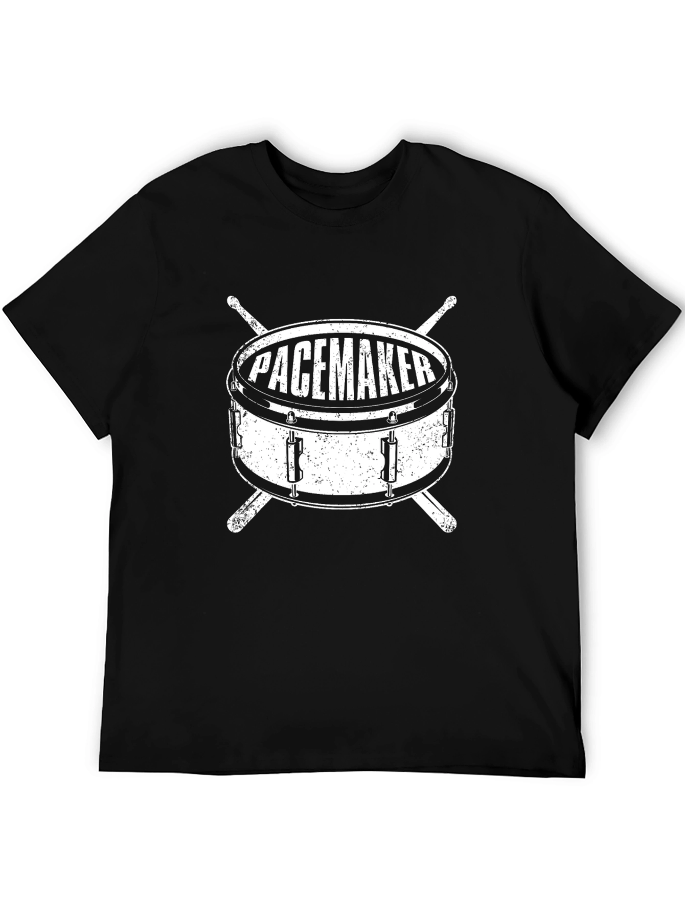 Pacemaker Drummer T-Shirt - Black Graphic Tee