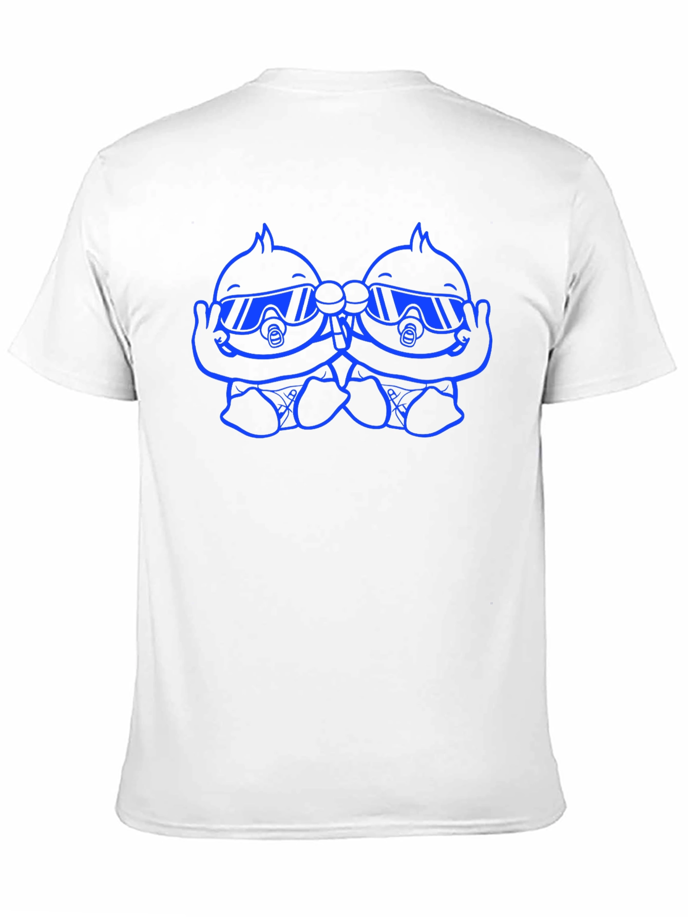 Cool Twins Graphic T-Shirt - Black