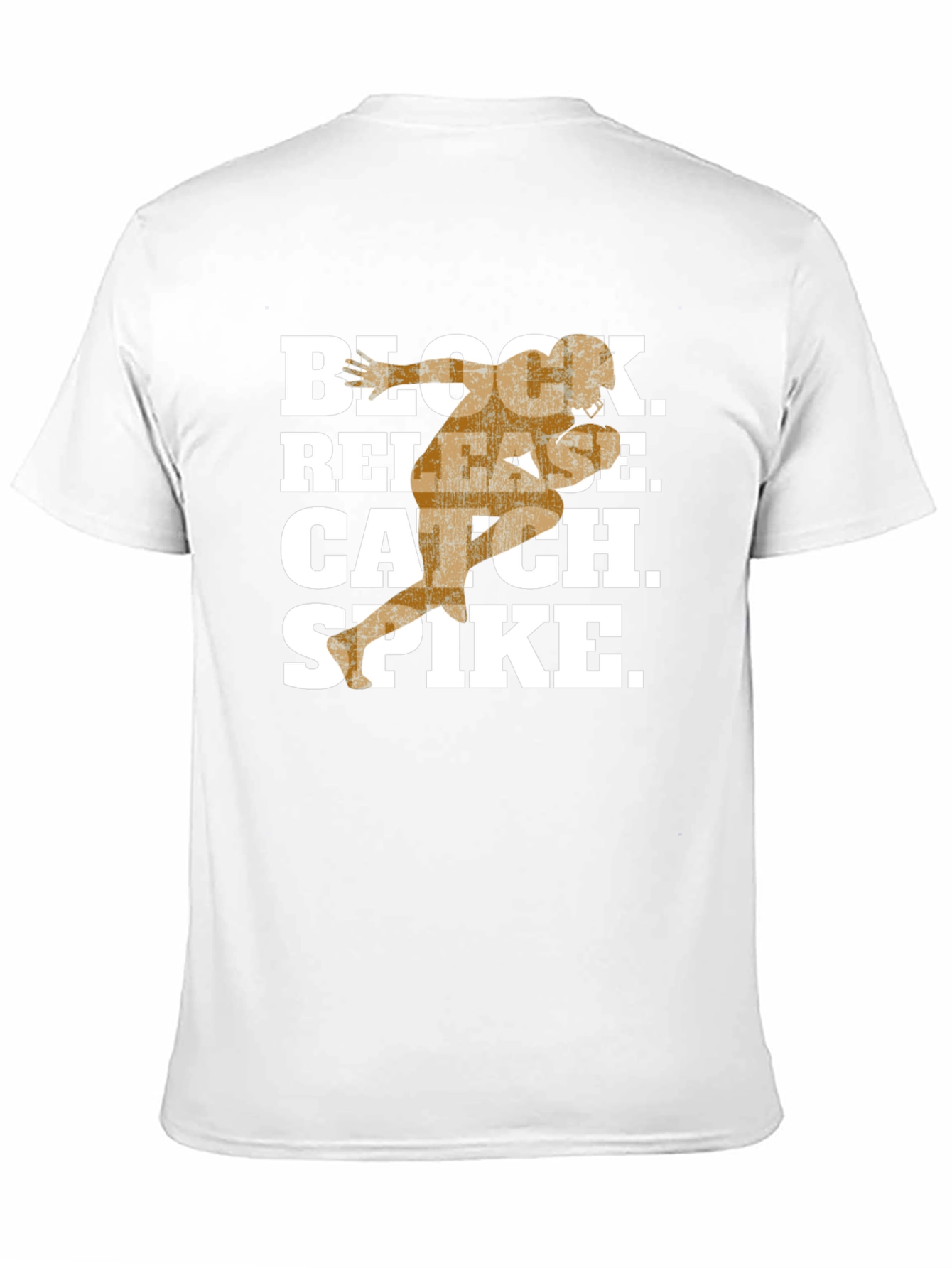 Volleyball Graphic Tee - Block Release Catch Spike