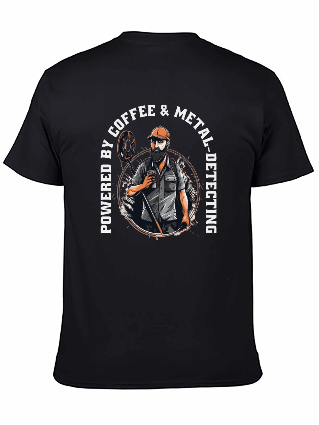 Coffee & Metal Detecting T-Shirt