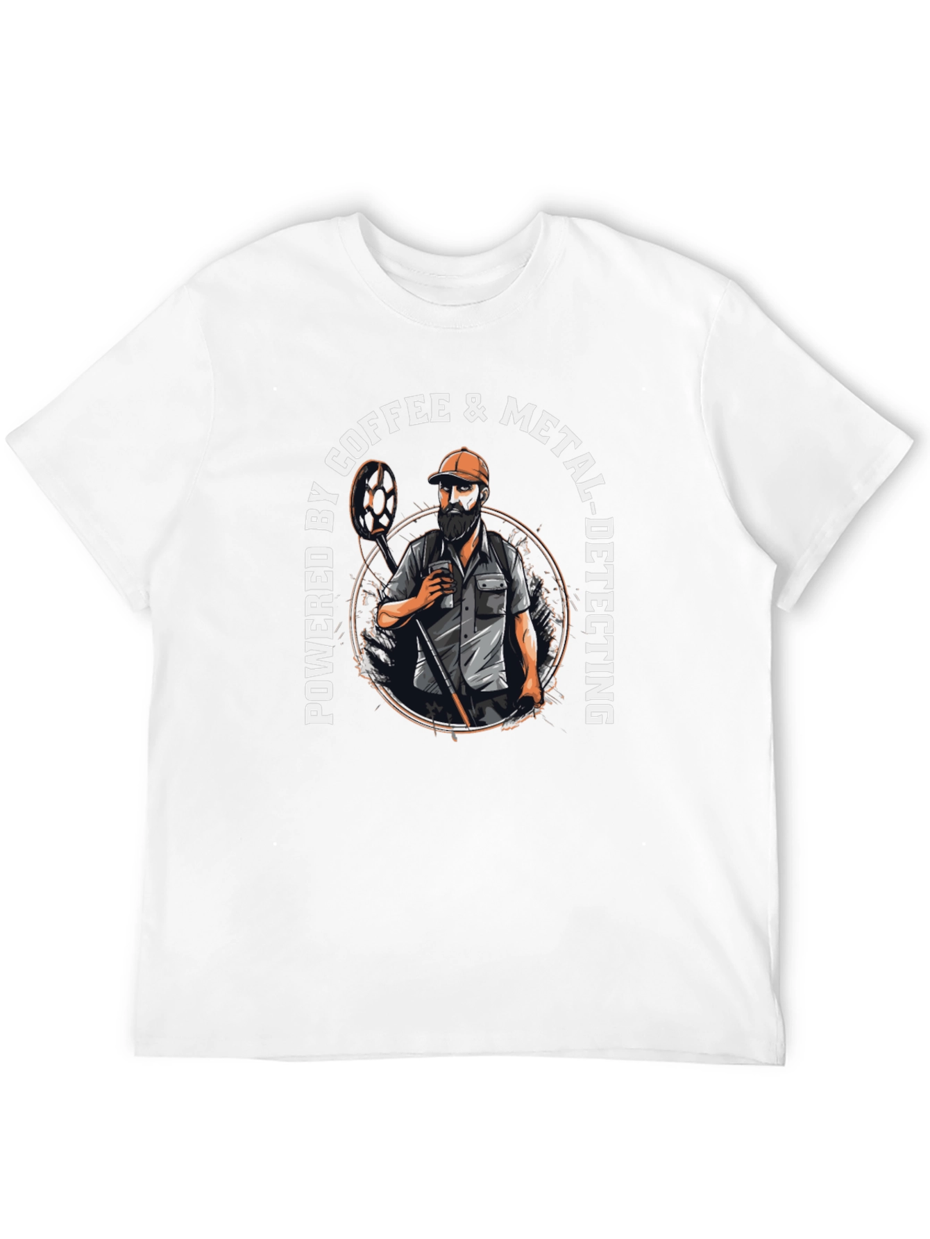 Coffee & Metal Detecting T-Shirt