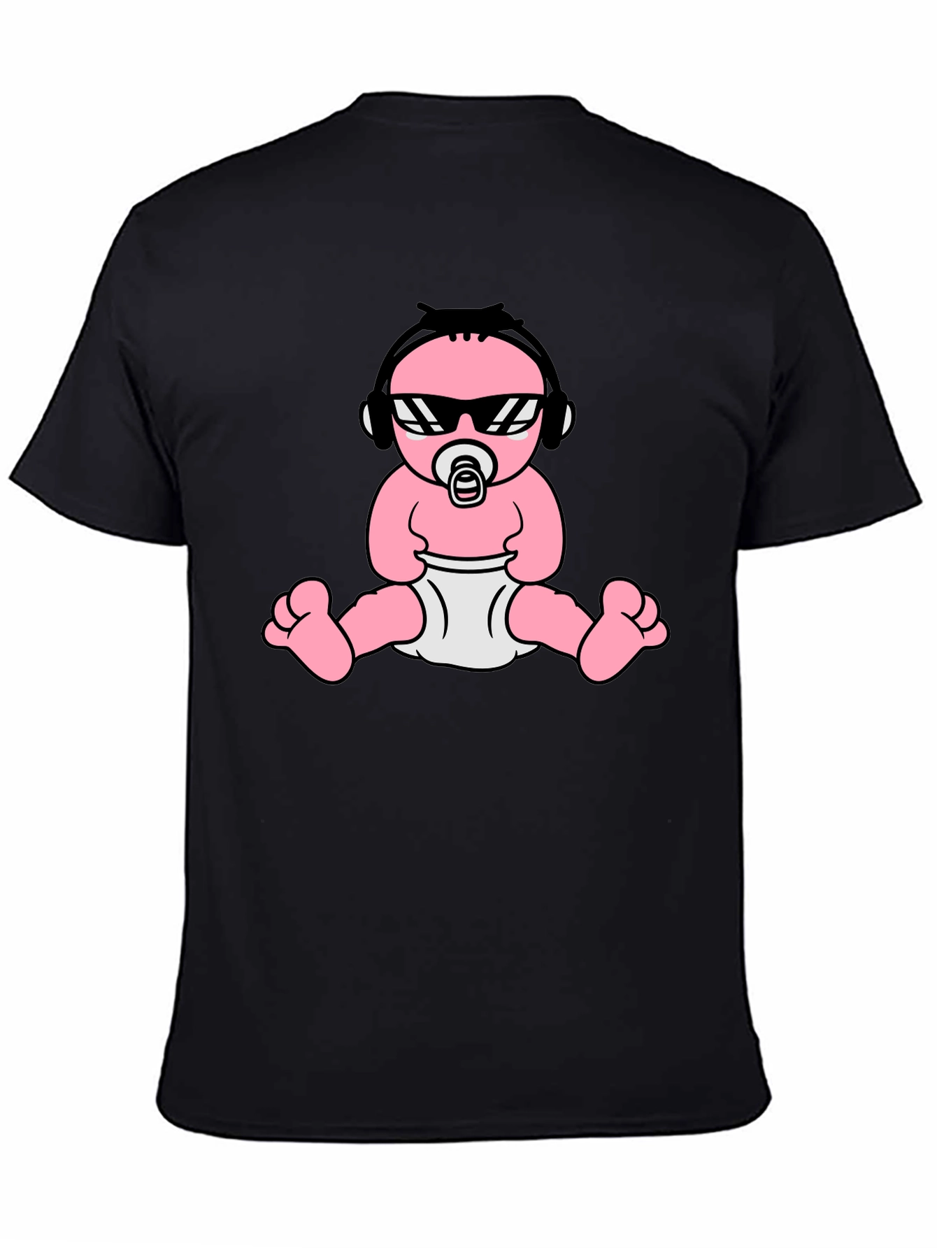 Cool Baby Graphic Tee - Black