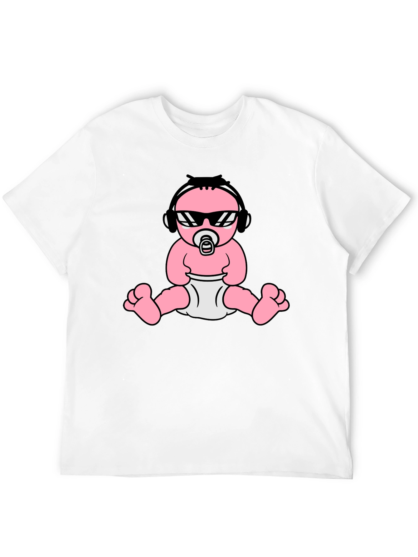 Cool Baby Graphic Tee - Black