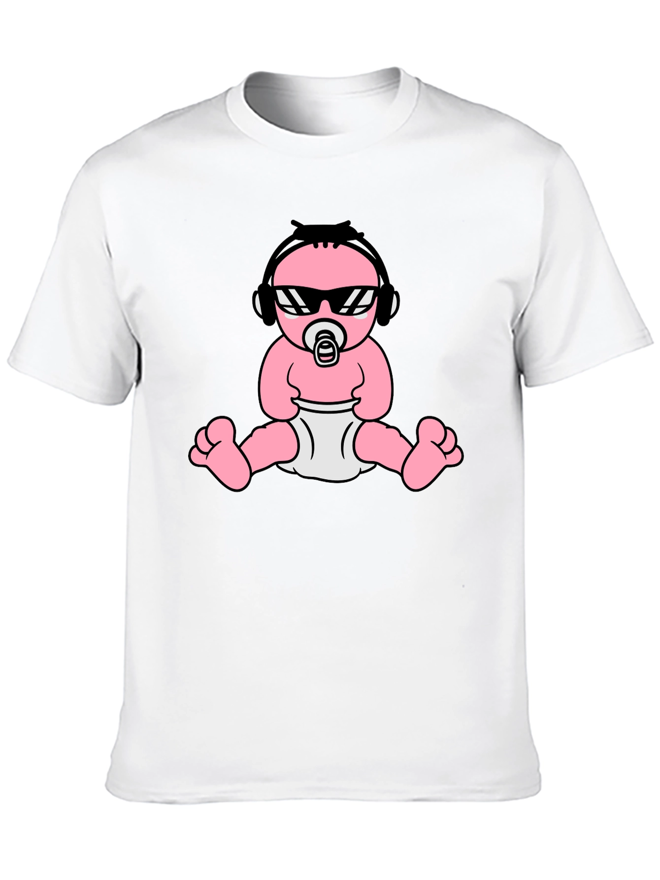 Cool Baby Graphic Tee - Black