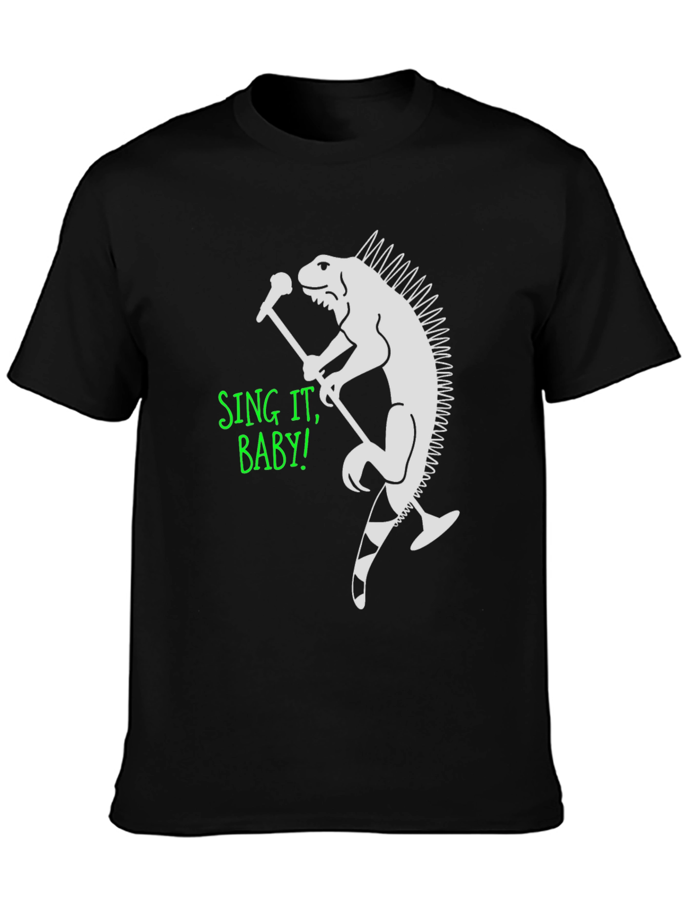 Sing It Baby! Lizard Rocker Tee