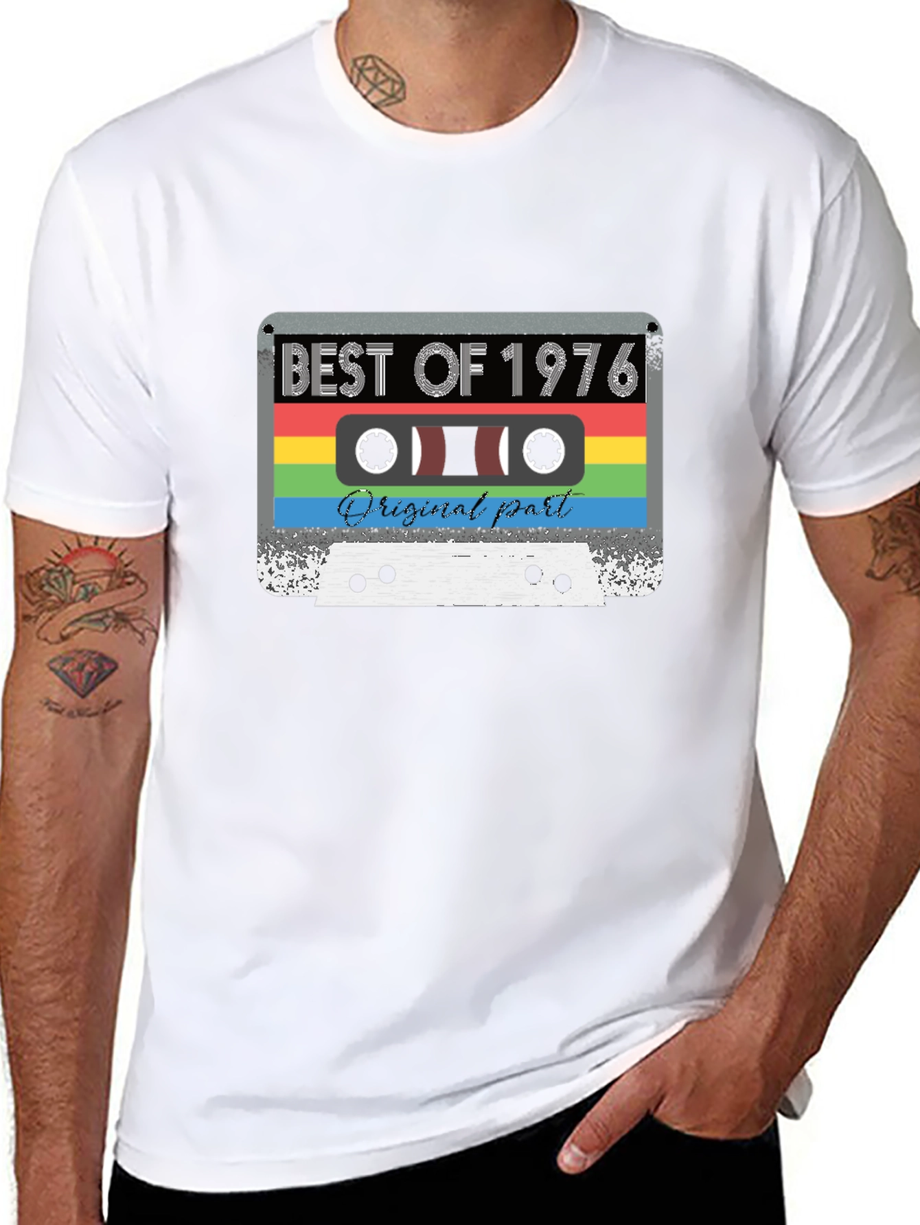 Best of 1976 Cassette Tape Graphic T-Shirt