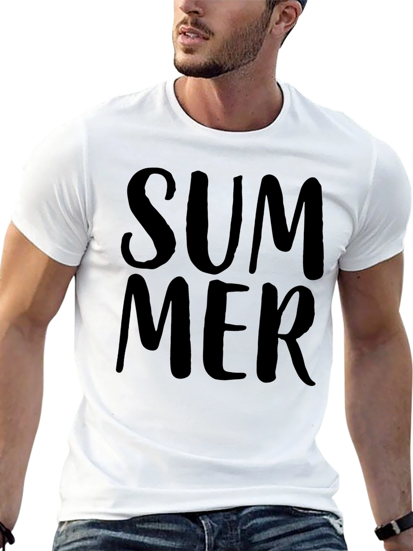 Summer Graphic T-Shirt - Relaxed Fit