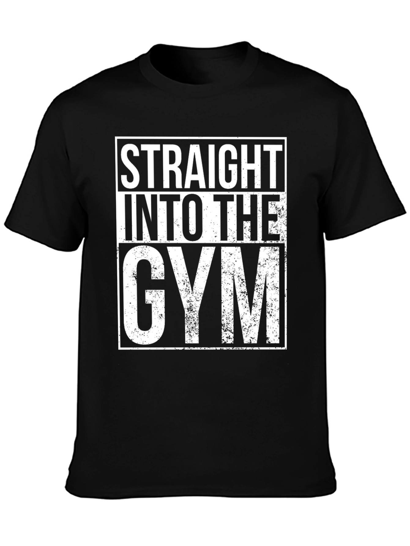 Straight Into The Gym Graphic T-Shirt