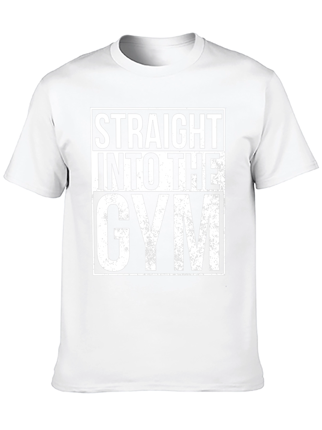 Straight Into The Gym Graphic T-Shirt