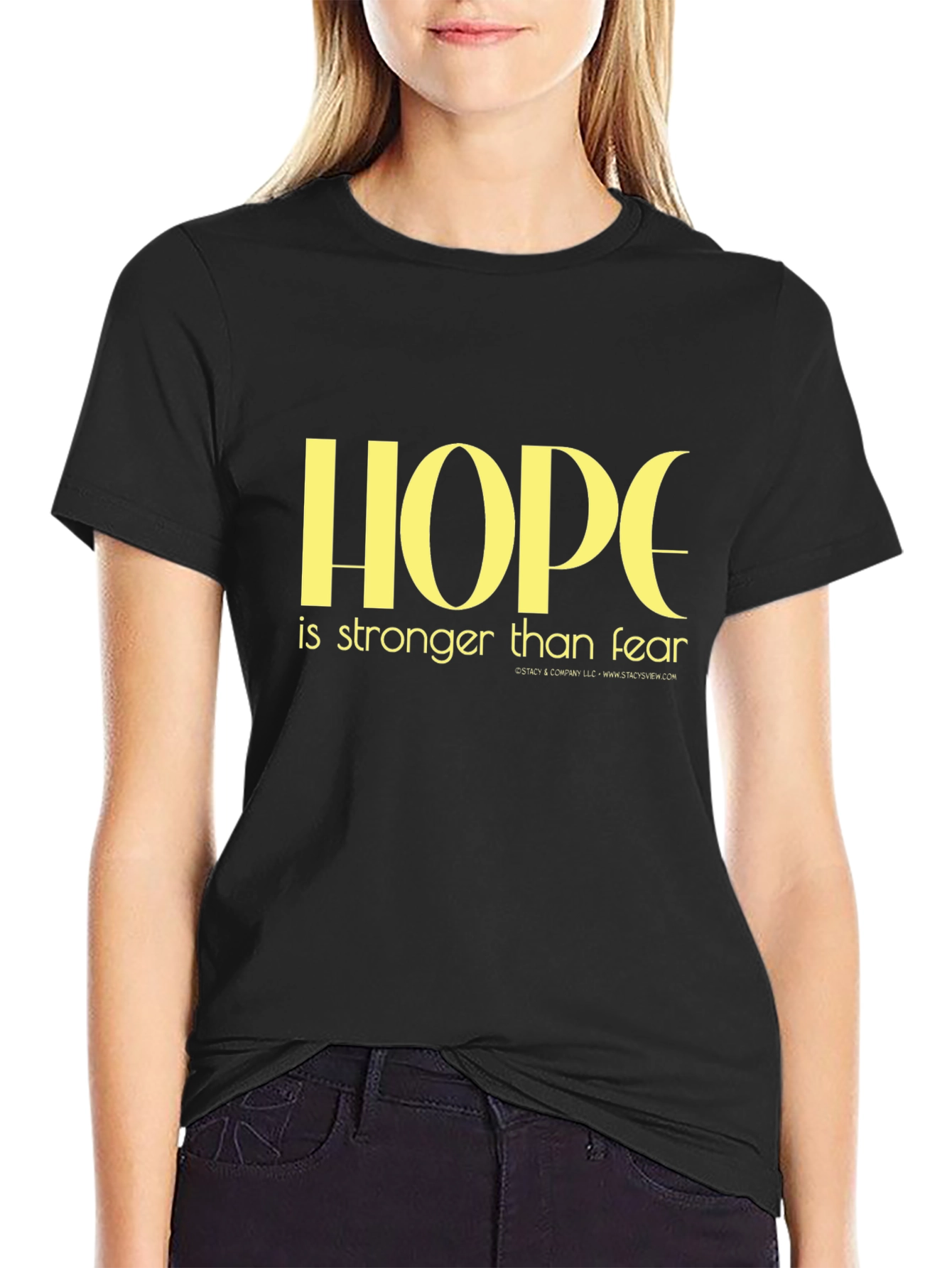 Hope is Stronger Than Fear Graphic T-Shirt