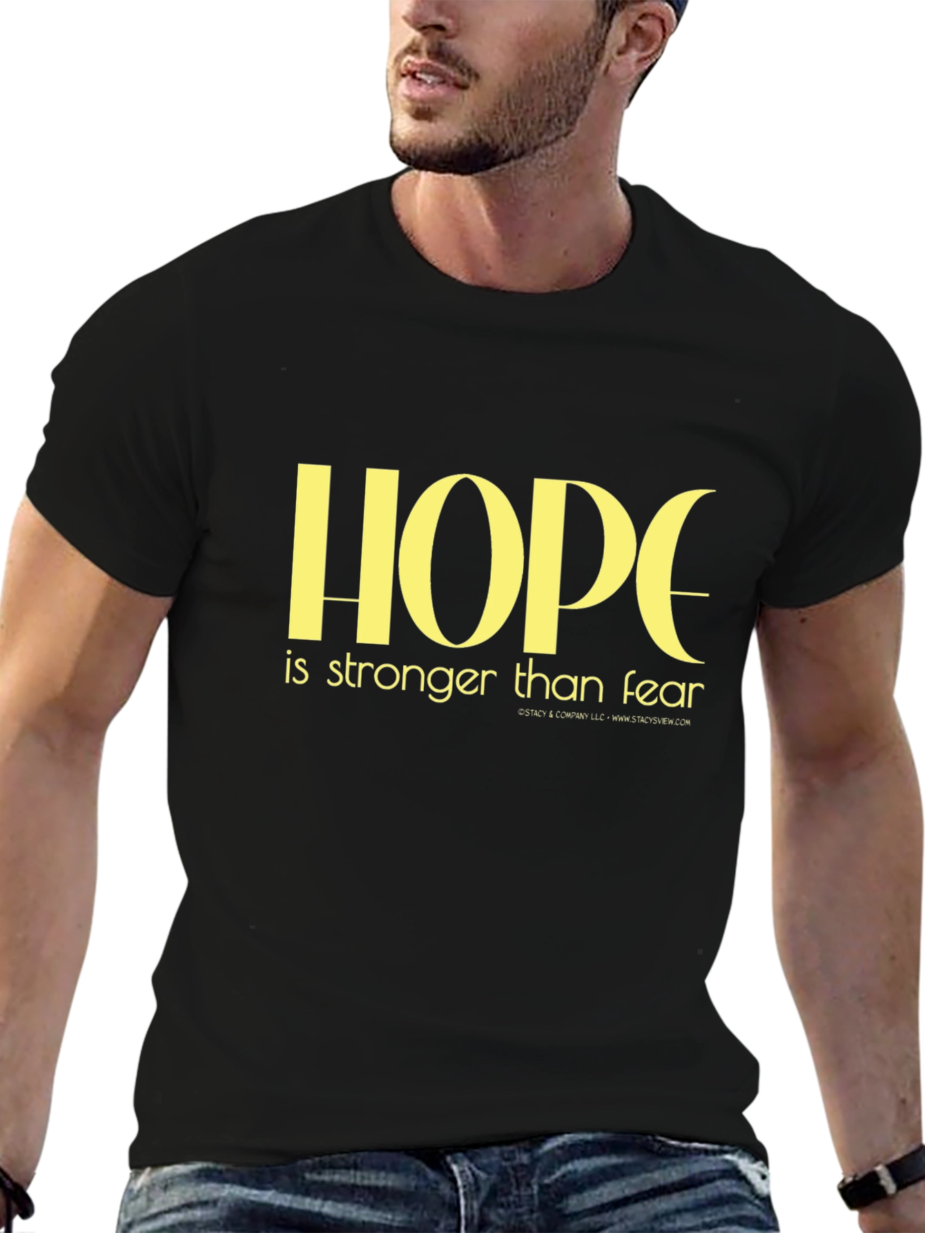 Hope is Stronger Than Fear Graphic T-Shirt