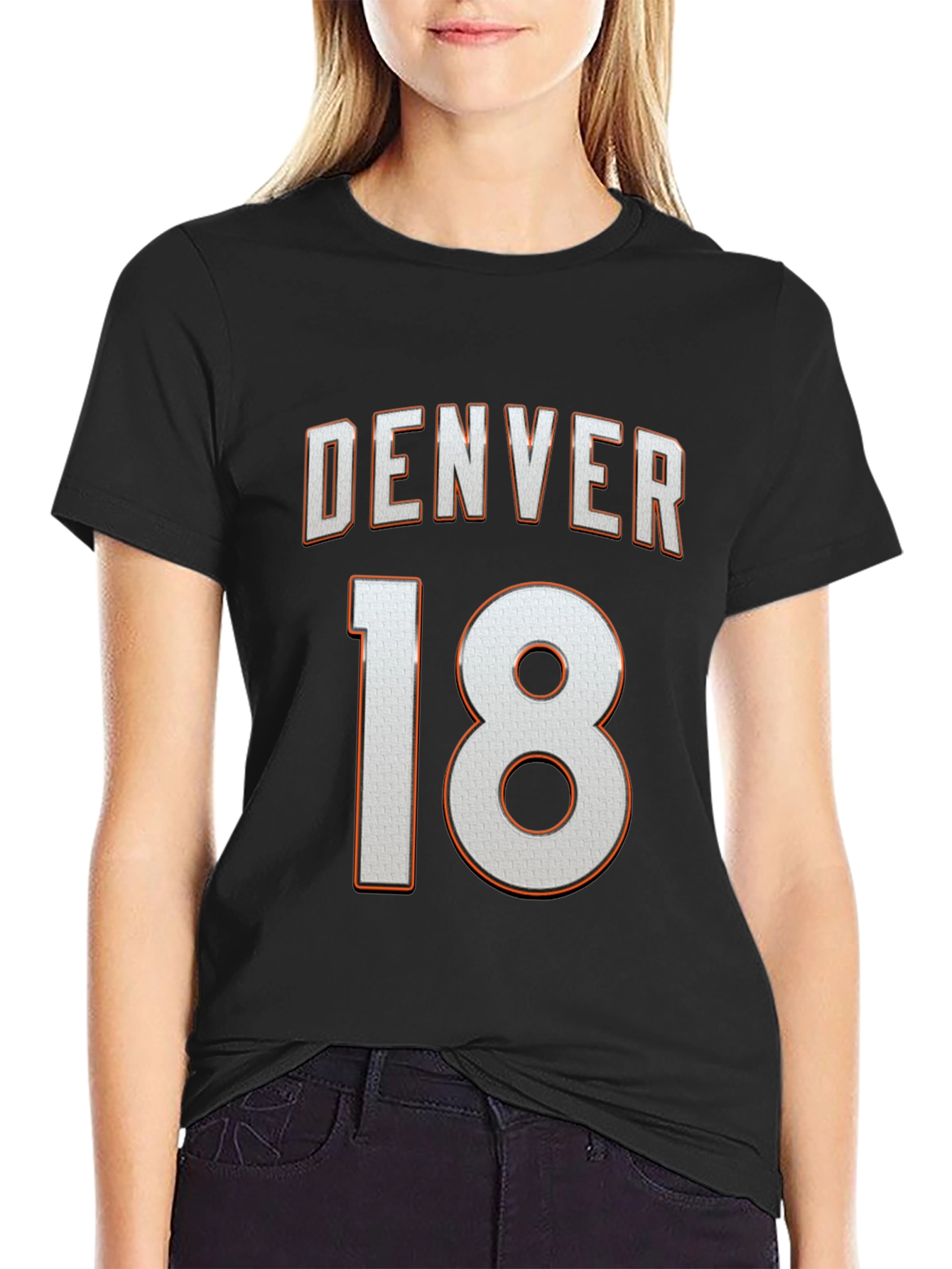 Denver 18 Graphic Tee - Sports Fan Apparel
