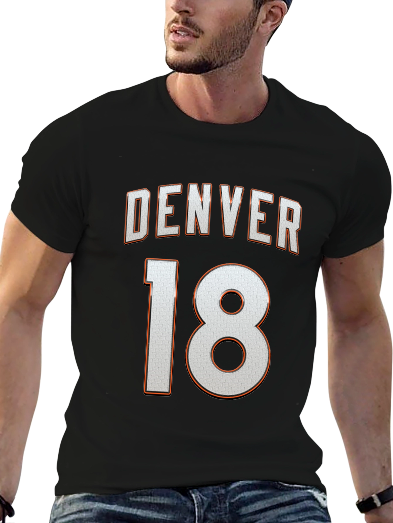 Denver 18 Graphic Tee - Sports Fan Apparel