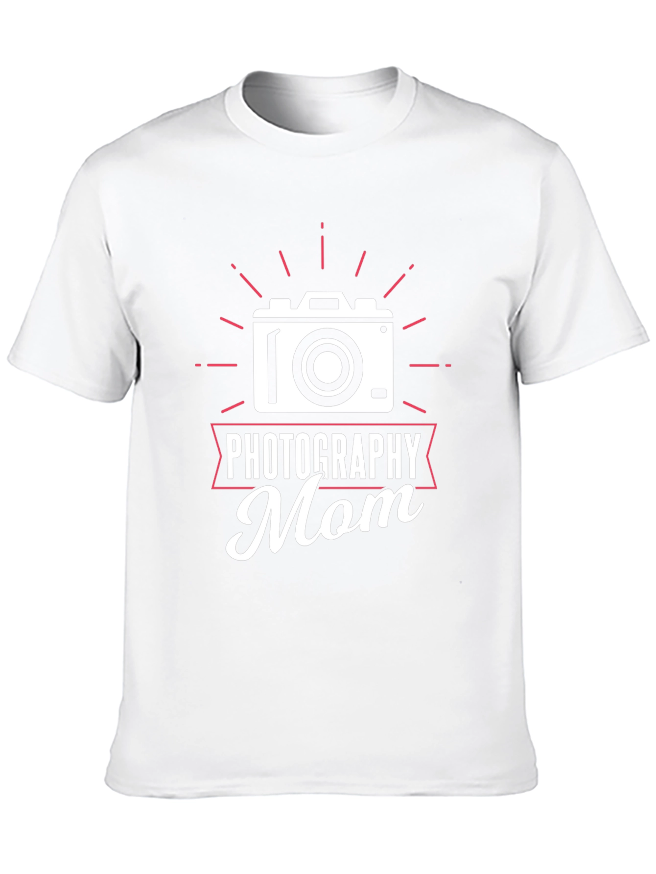 Photography Mom Graphic Tee - Black