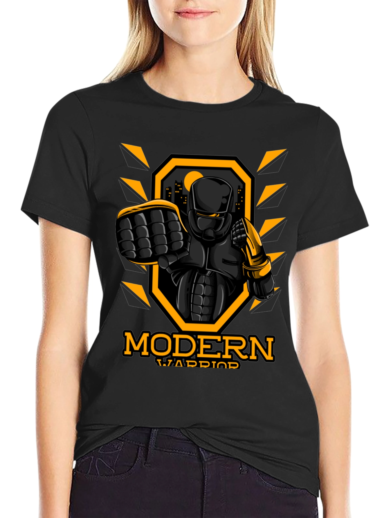 Modern Warrior Graphic T-Shirt