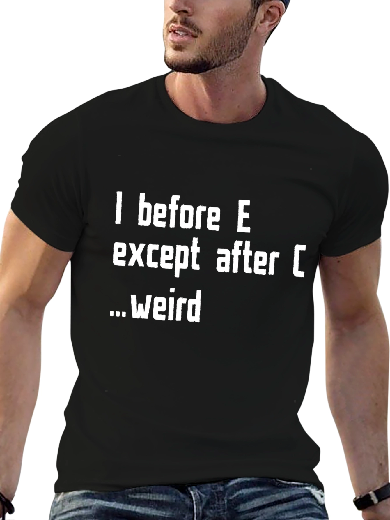 I Before E T-Shirt - Funny Grammar Tee