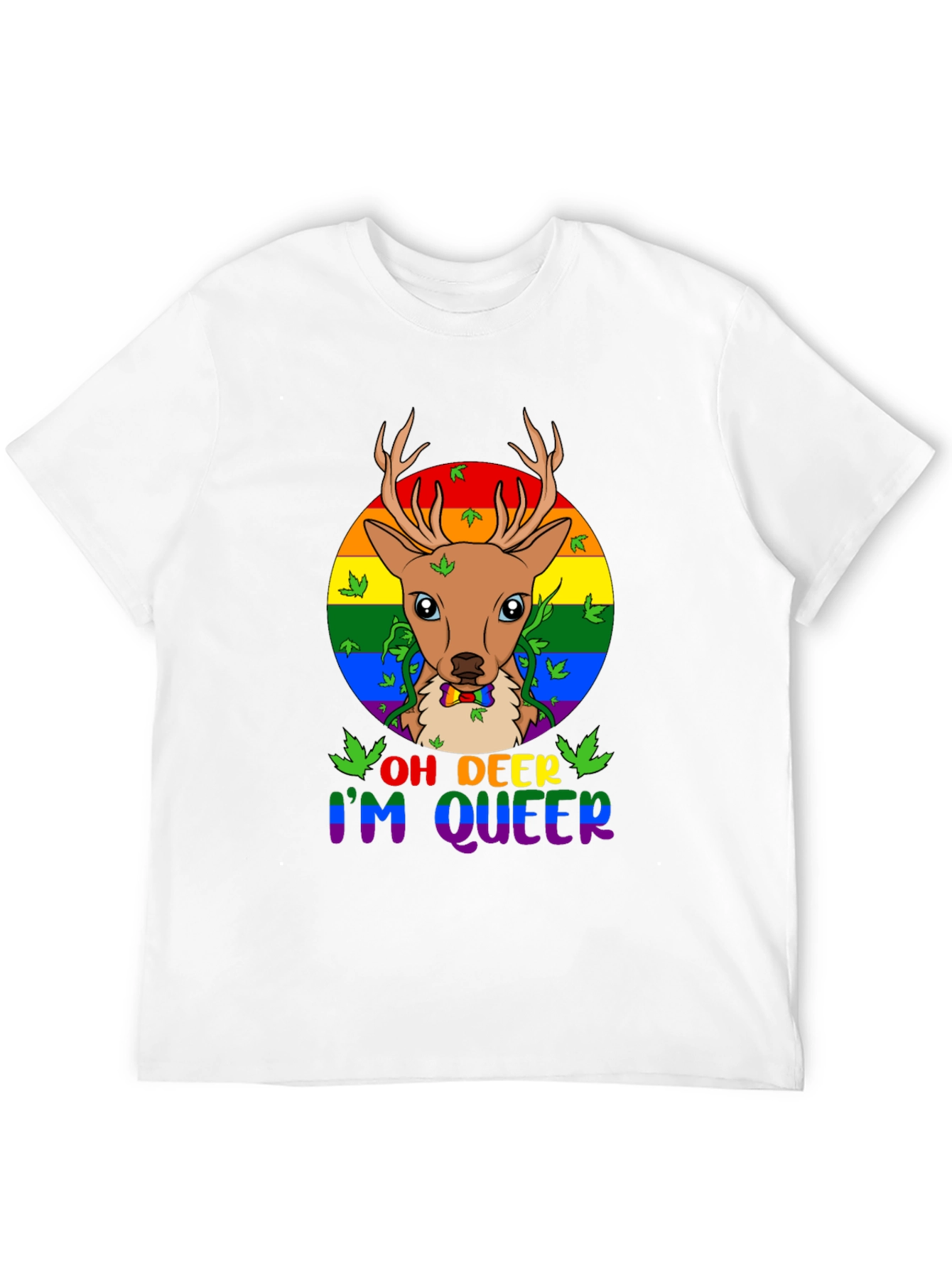 Oh Deer Im Queer T-Shirt