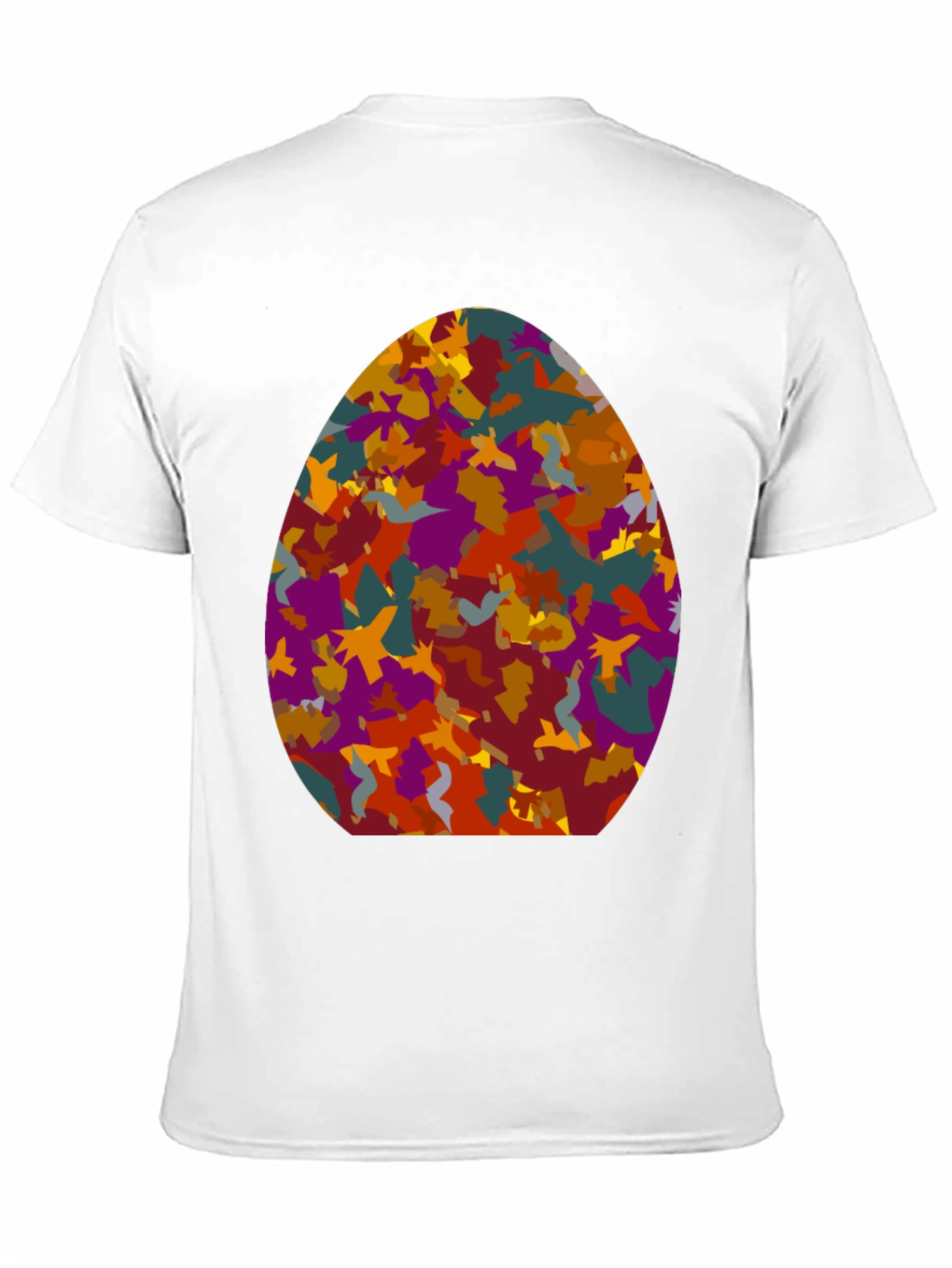Abstract Egg Graphic T-Shirt