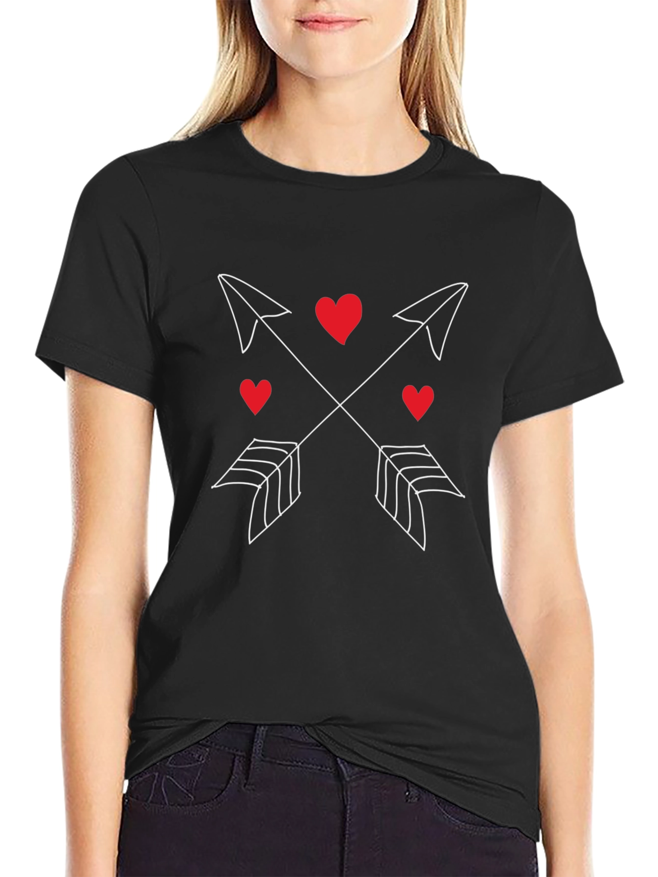 Cupids Arrow Heart T-Shirt