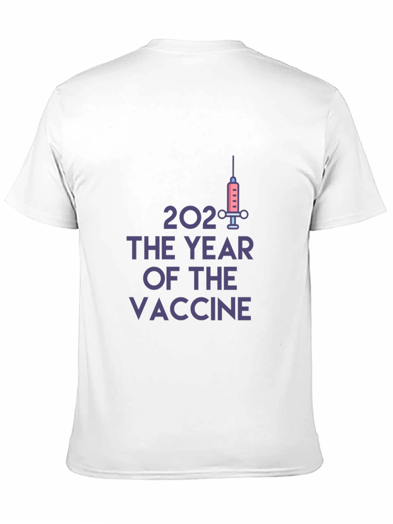 2021 Year Of The Vaccine Black T-Shirt