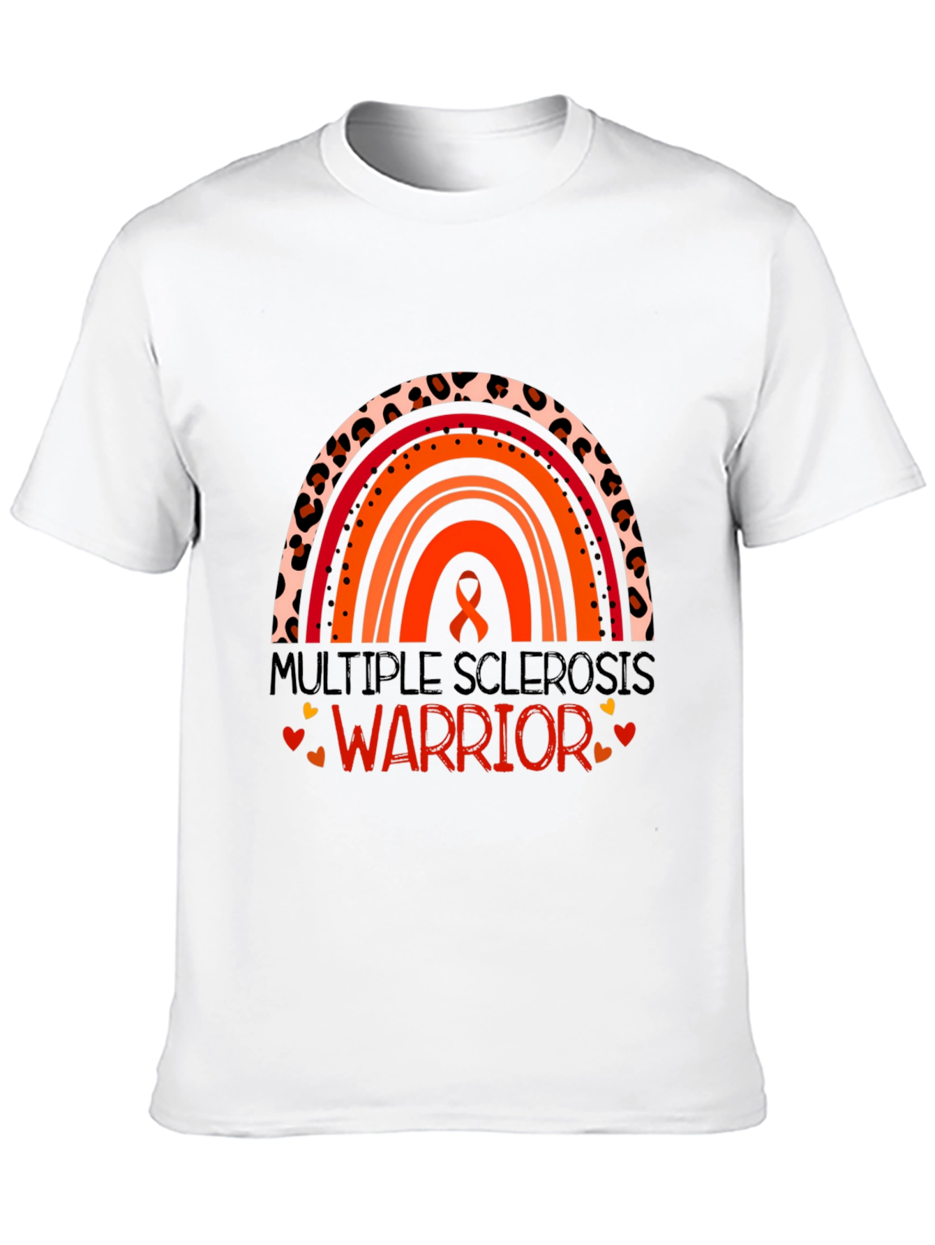 Multiple Sclerosis Warrior Rainbow T-Shirt