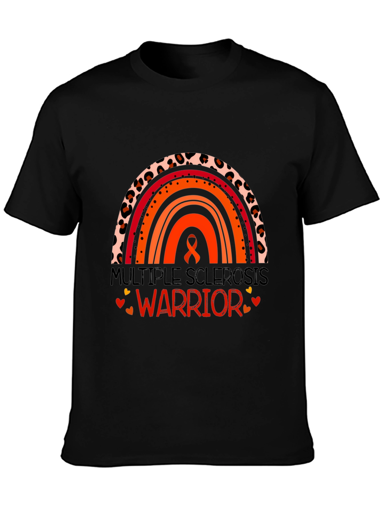 Multiple Sclerosis Warrior Rainbow T-Shirt