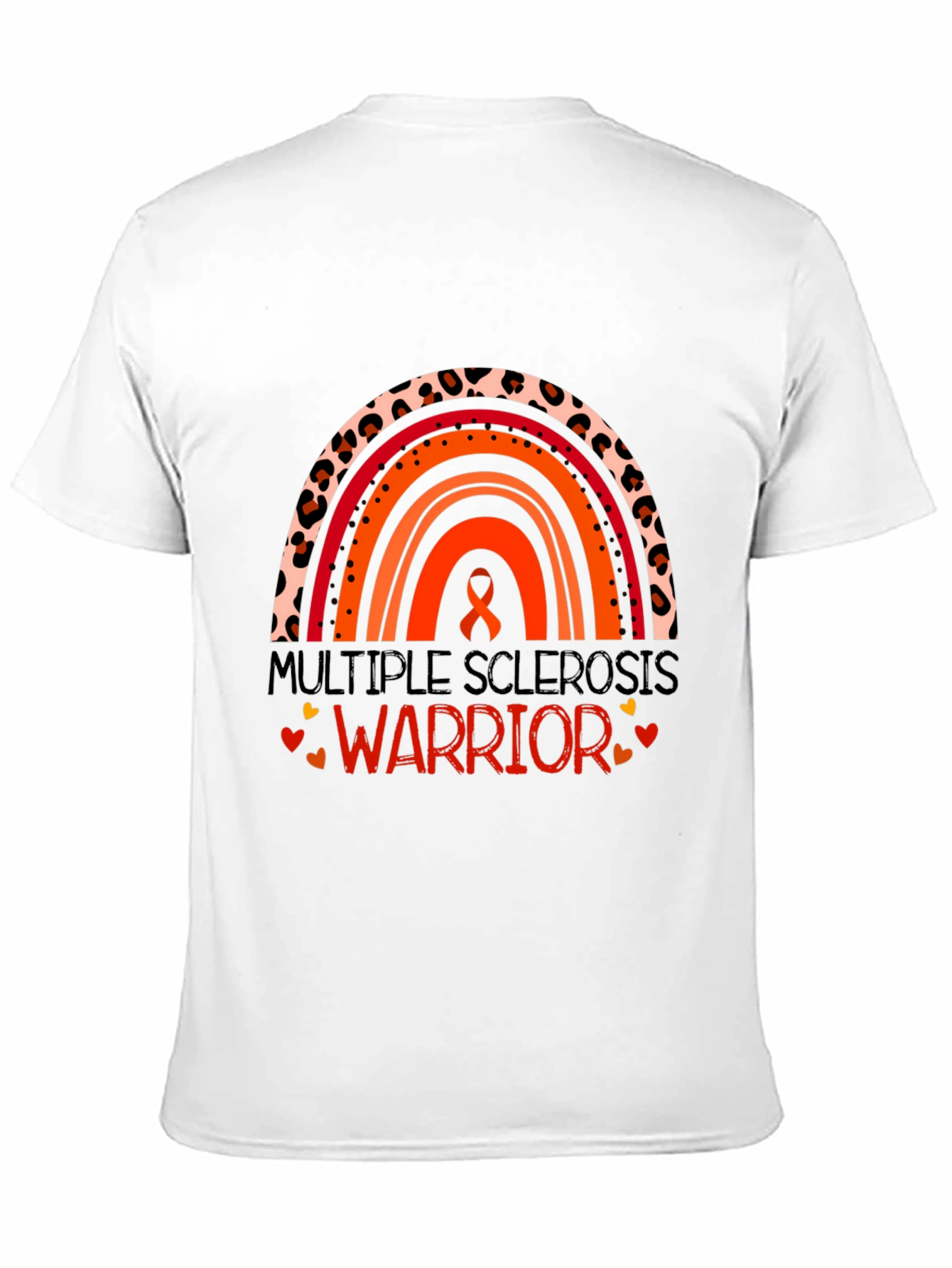 Multiple Sclerosis Warrior Rainbow T-Shirt