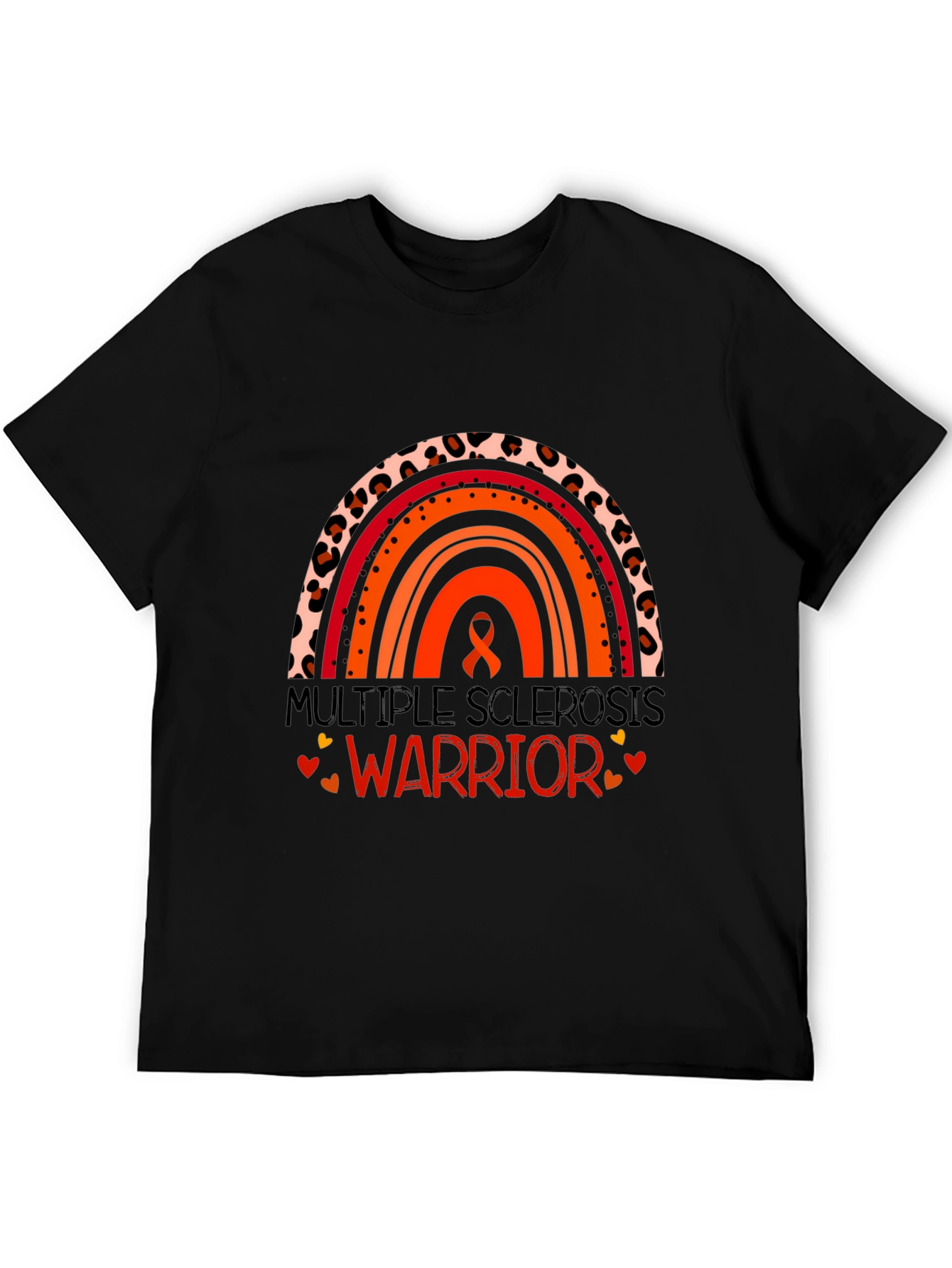 Multiple Sclerosis Warrior Rainbow T-Shirt