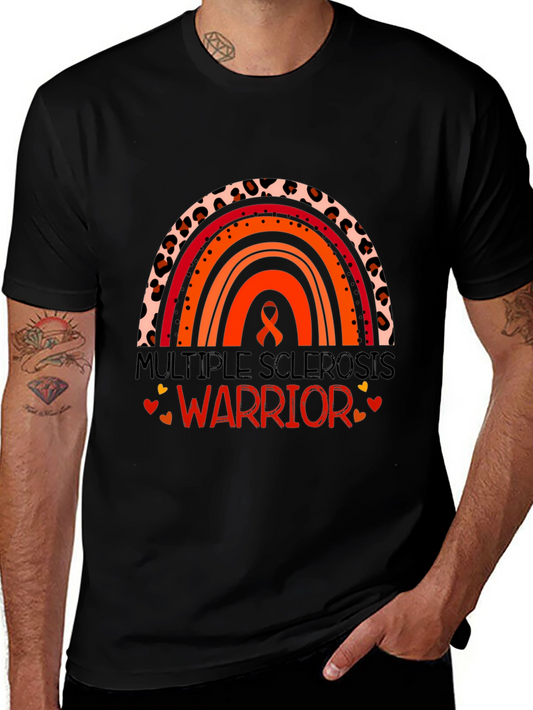 Multiple Sclerosis Warrior Rainbow T-Shirt