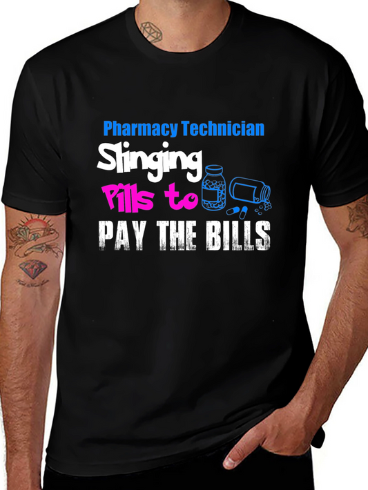 Pharmacy Technician Slings Pills T-Shirt