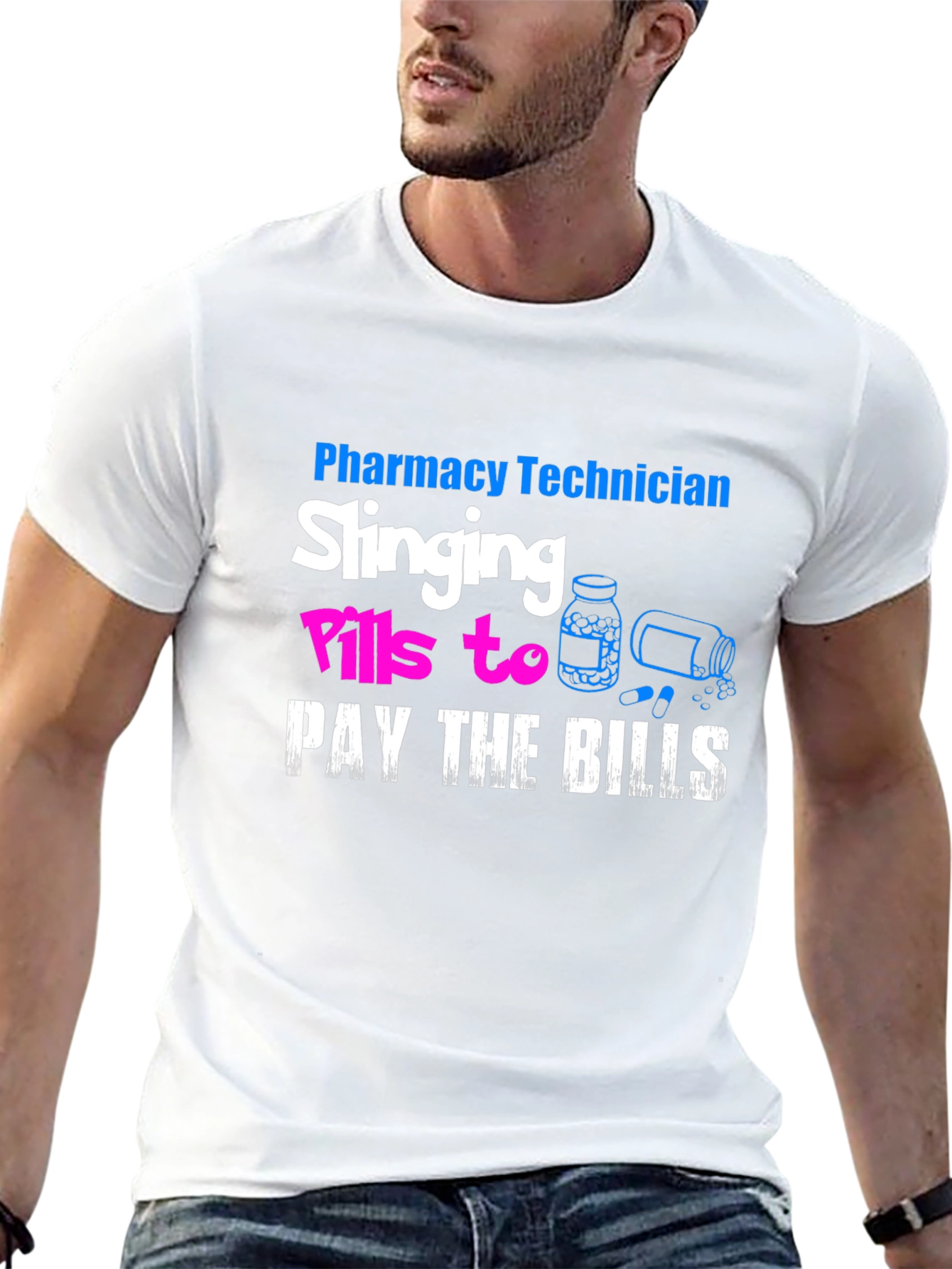 Pharmacy Technician Slings Pills T-Shirt
