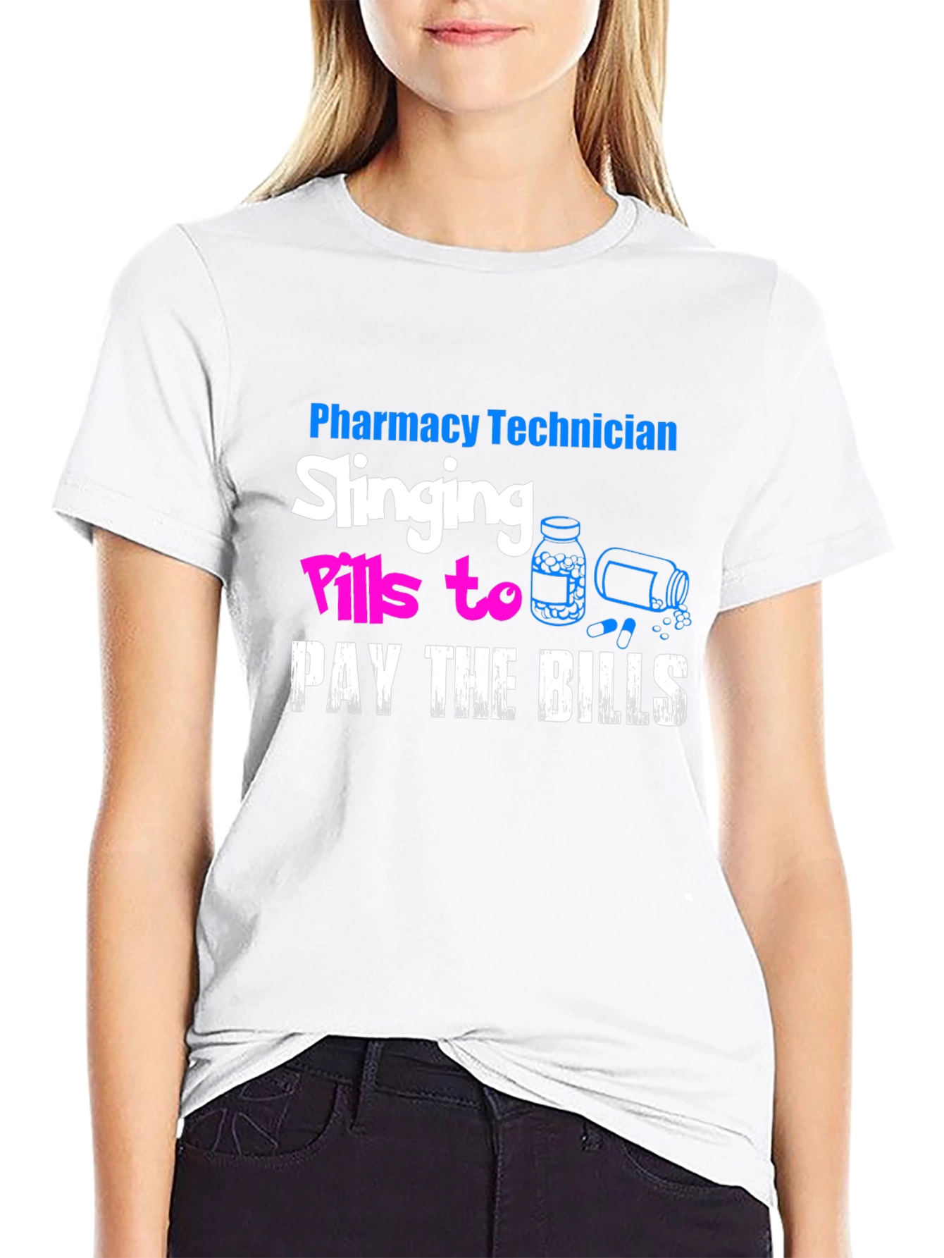 Pharmacy Technician Slings Pills T-Shirt