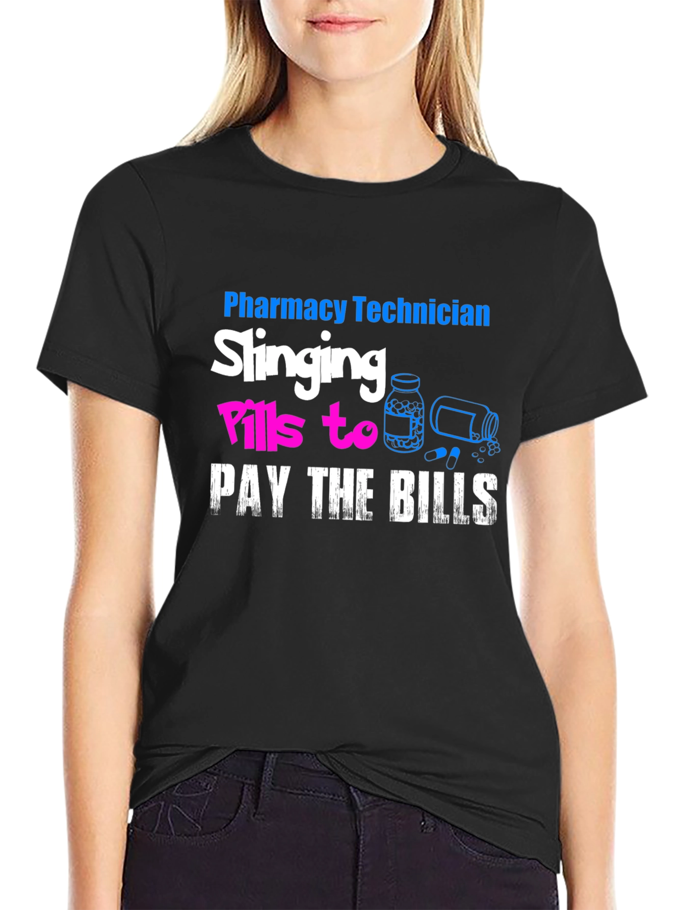 Pharmacy Technician Slings Pills T-Shirt