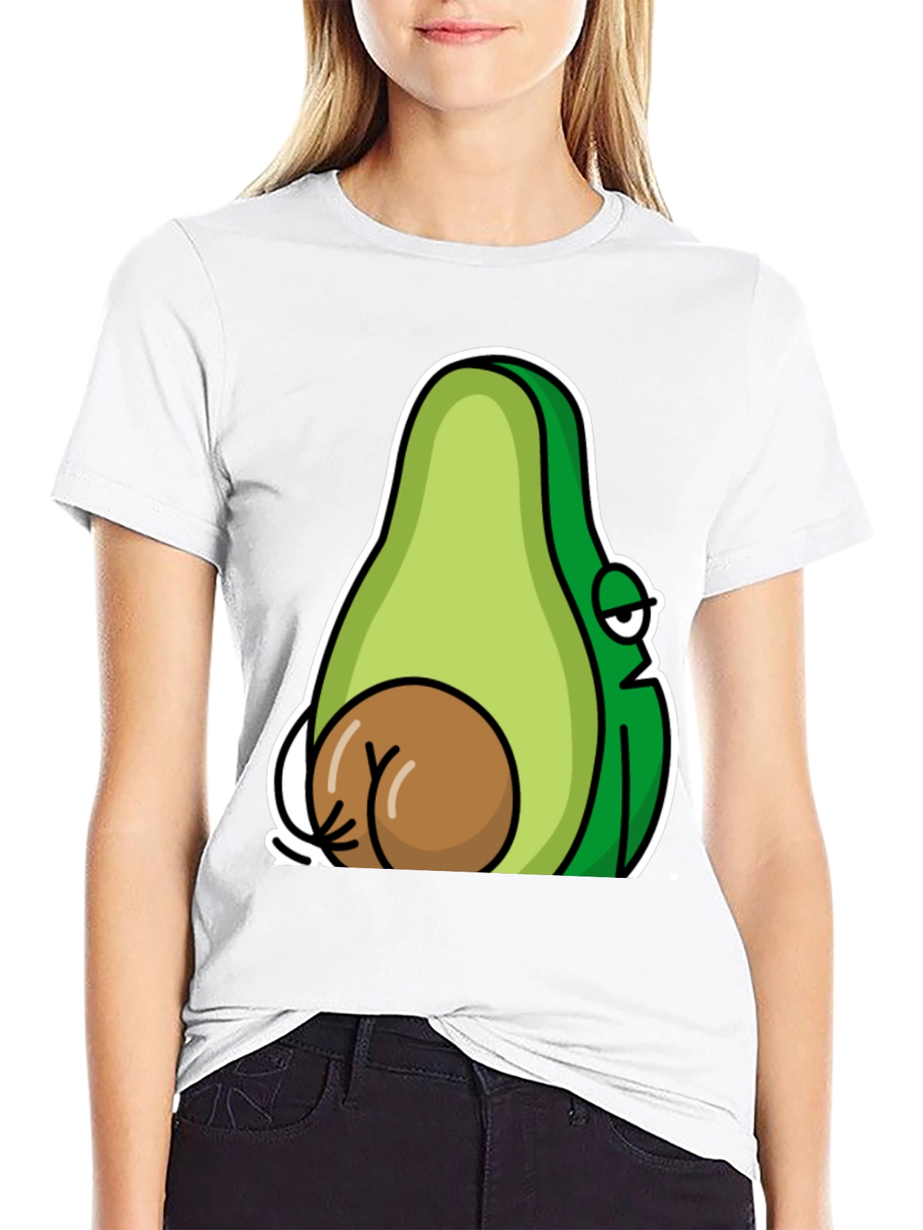 Funny Avocado T-Shirt - Novelty Graphic Tee