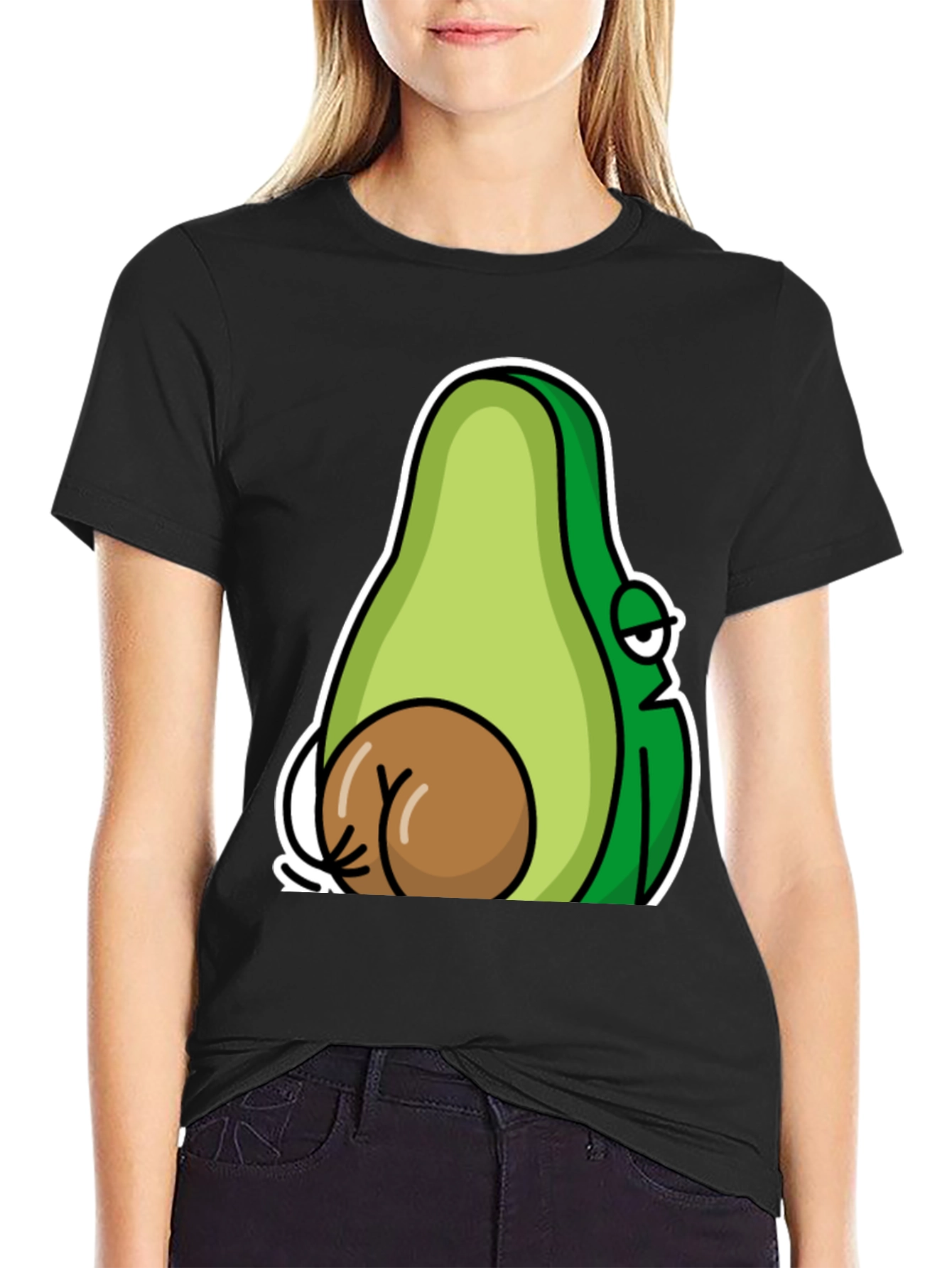 Funny Avocado T-Shirt - Novelty Graphic Tee